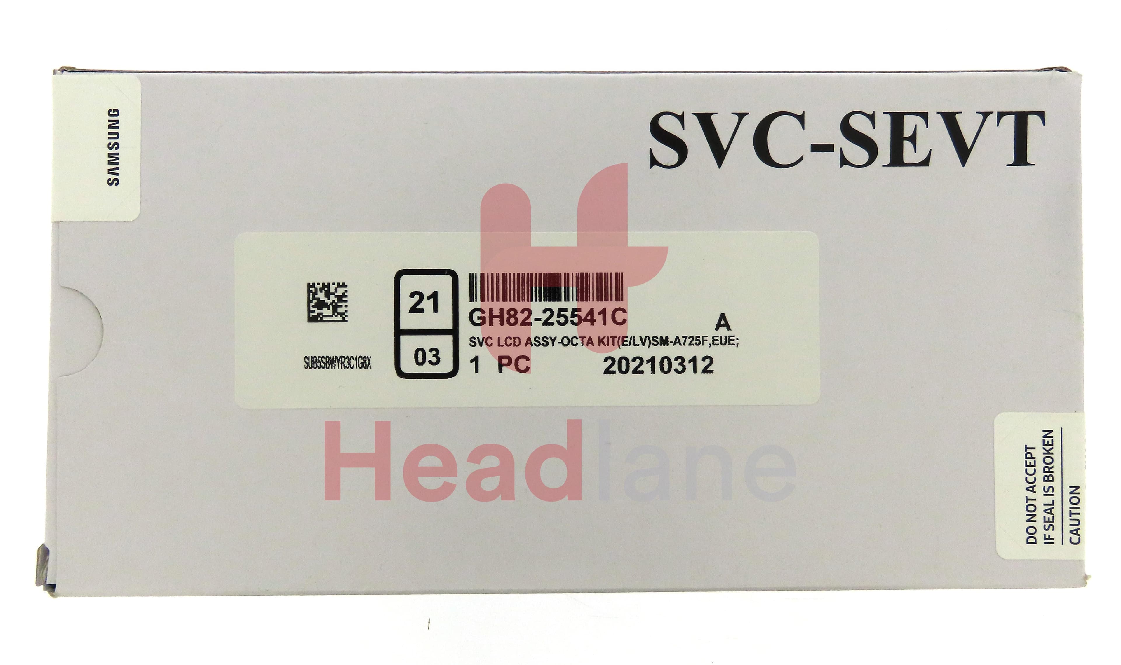 Samsung SM-A725 Galaxy A72 4G LCD Display / Screen + Touch + Battery - Violet - view 4