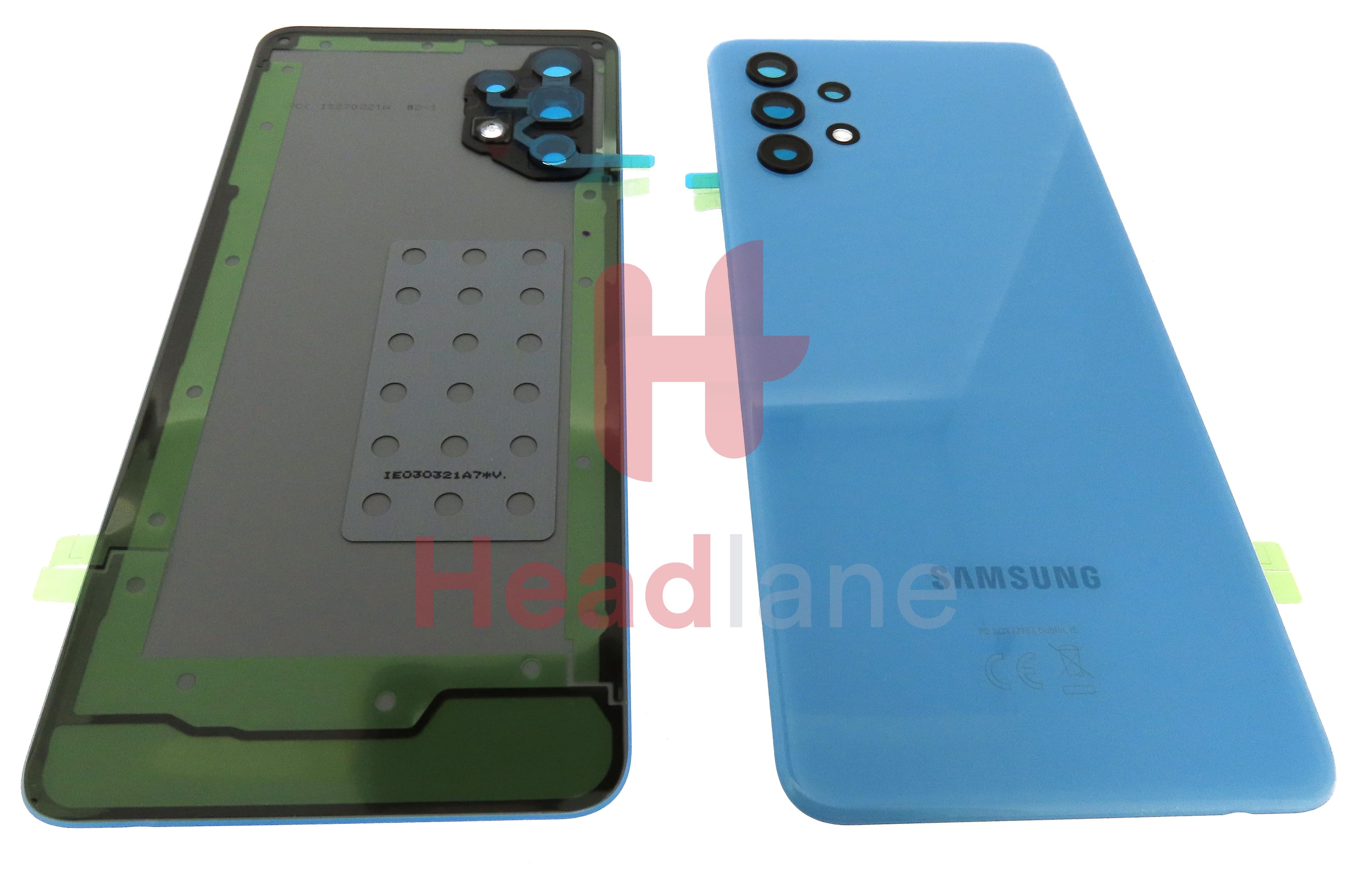 Samsung SM-A325 Galaxy A32 4G Back / Battery Cover - Blue - view 3