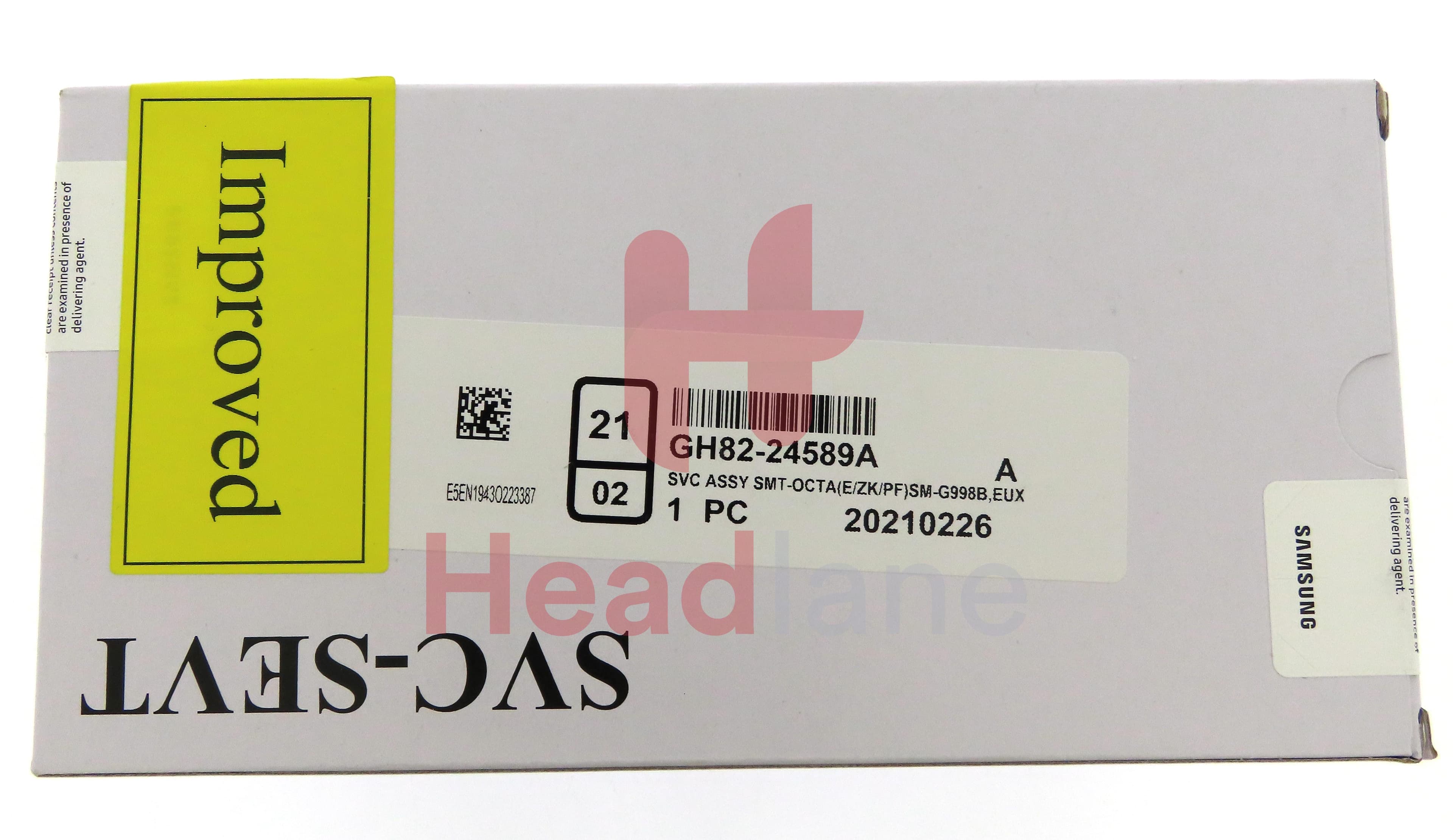 Samsung SM-G998 Galaxy S21 Ultra 5G LCD Display / Screen + Touch - Phantom Black - view 4