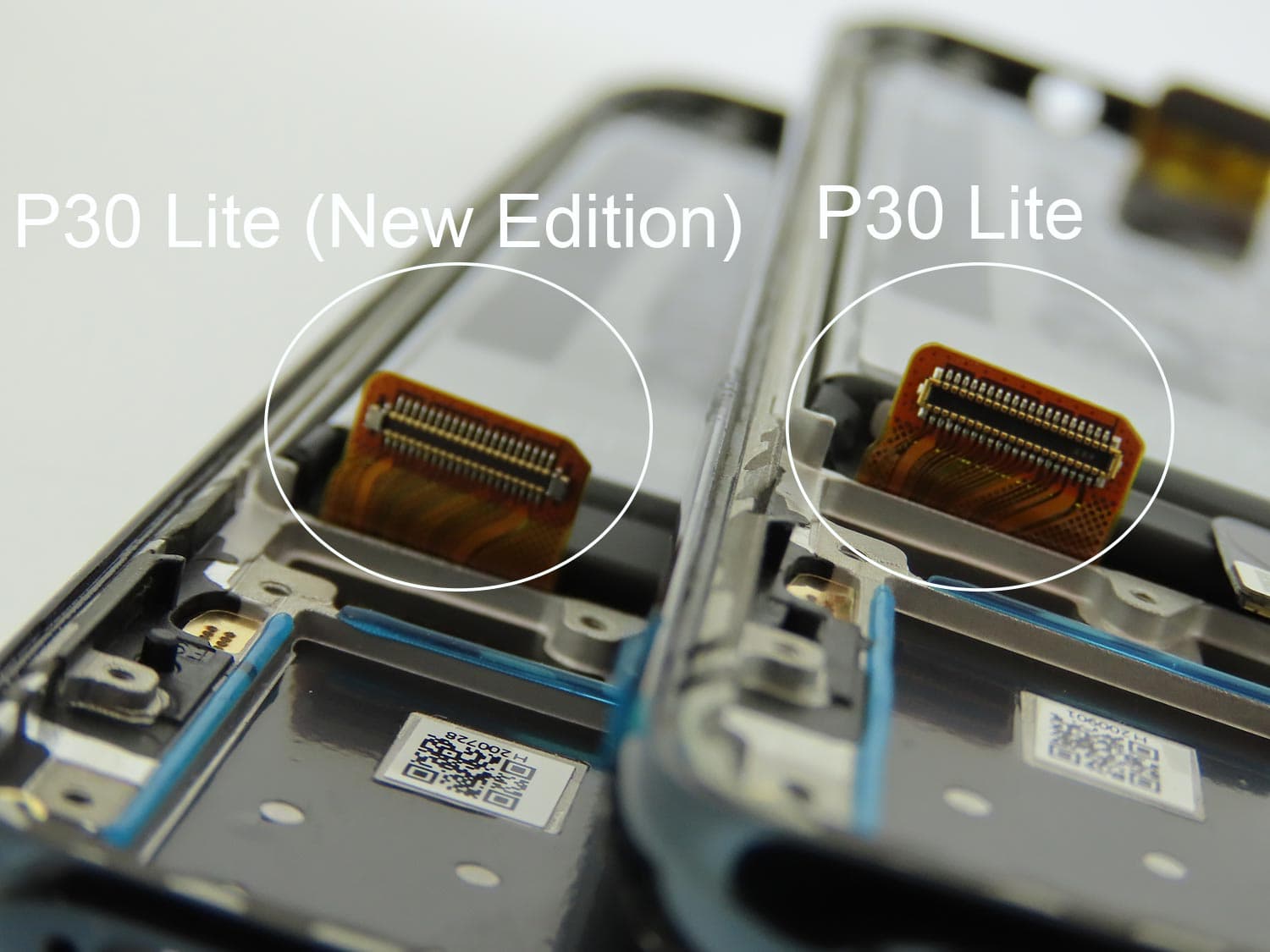 Huawei P30 Lite (MAR-LX1A) LCD Display / Screen + Touch + Battery Assembly - Blue - view 5