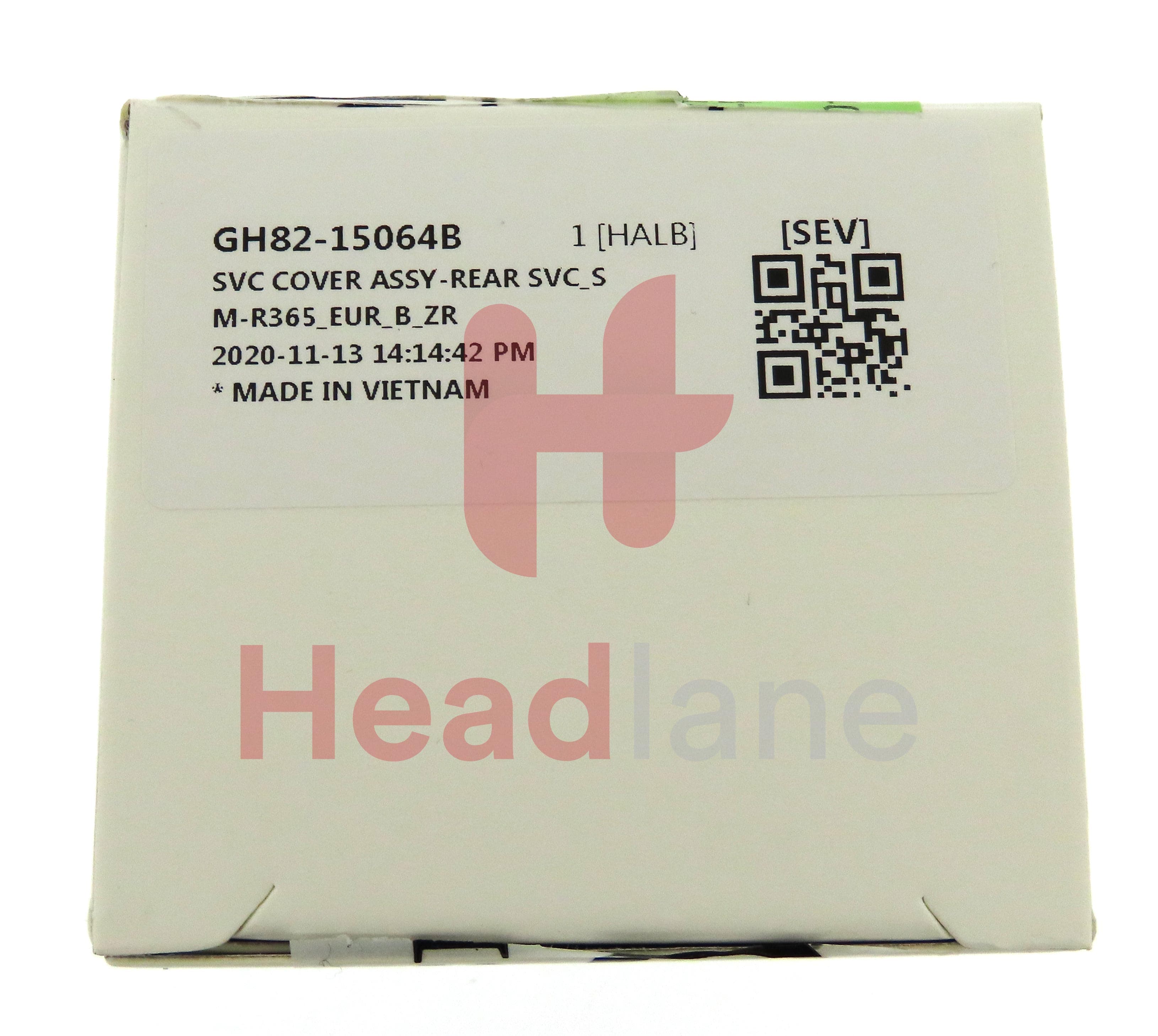 Samsung SM-R365 Galaxy Gear Fit2 Pro Back / Battery Cover - Red - view 3