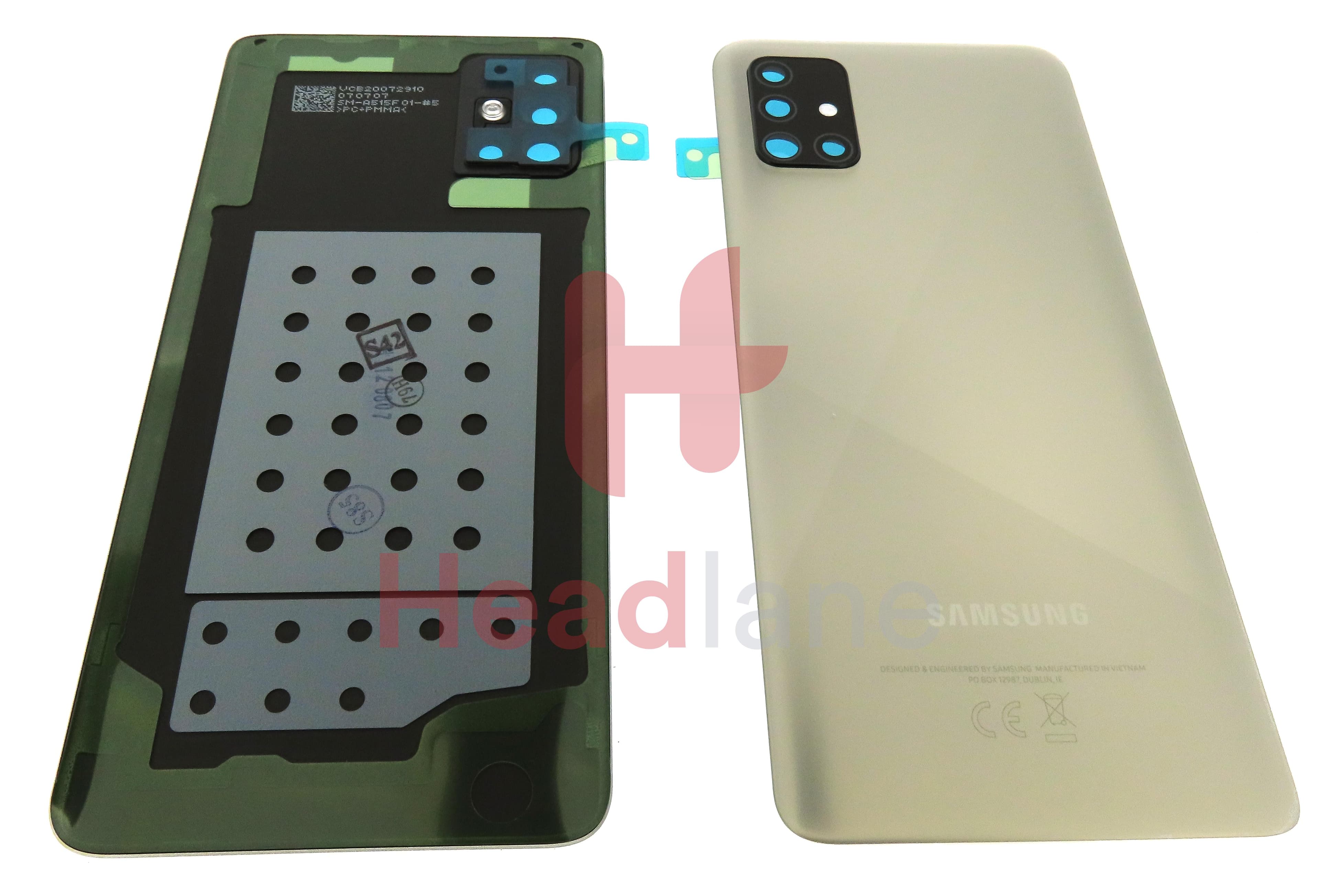 Samsung SM-A515 Galaxy A51 Back / Battery Cover - Silver - view 3