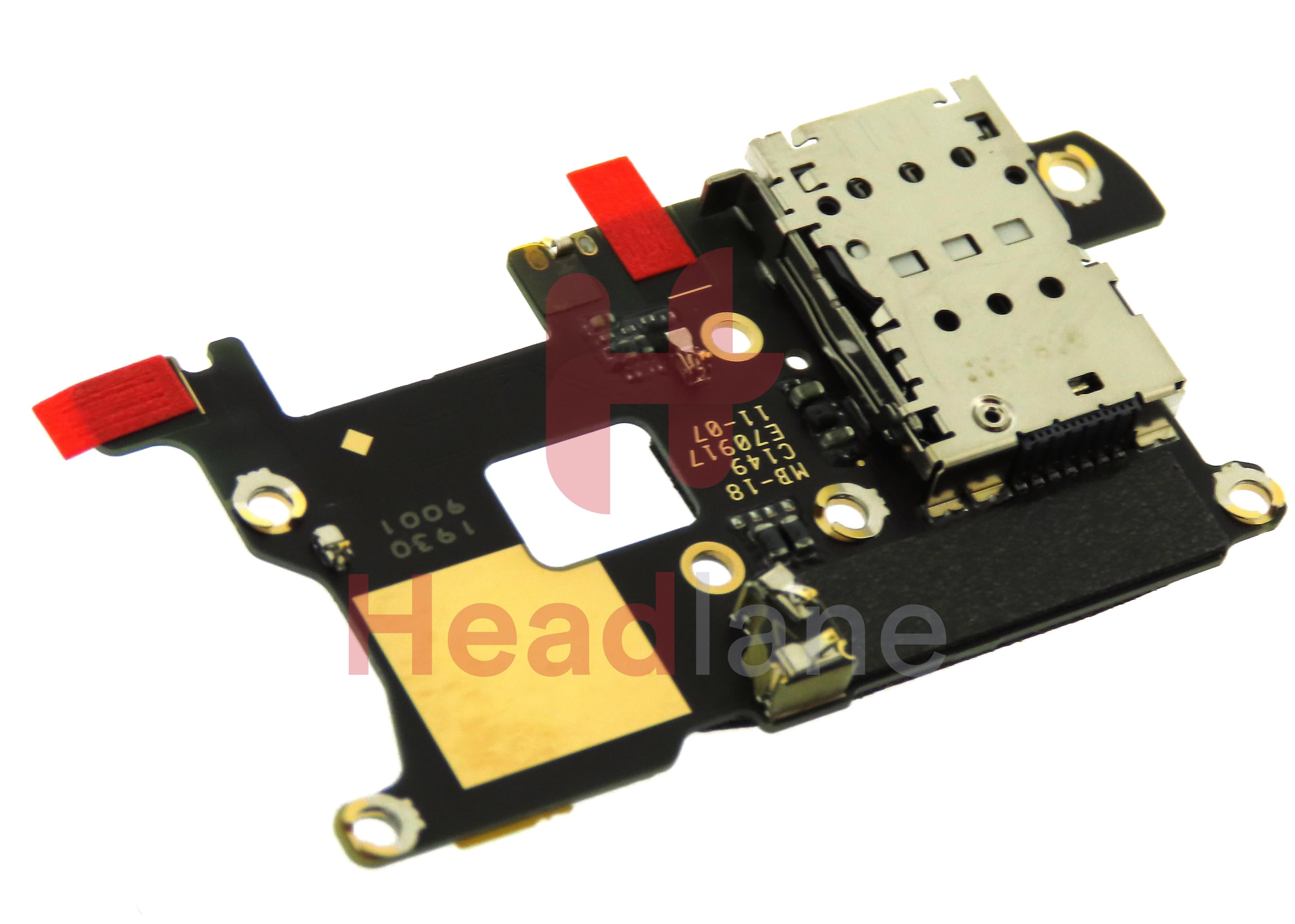 OnePlus 7 Pro Sub PBA SIM Card Reader Board - view 3