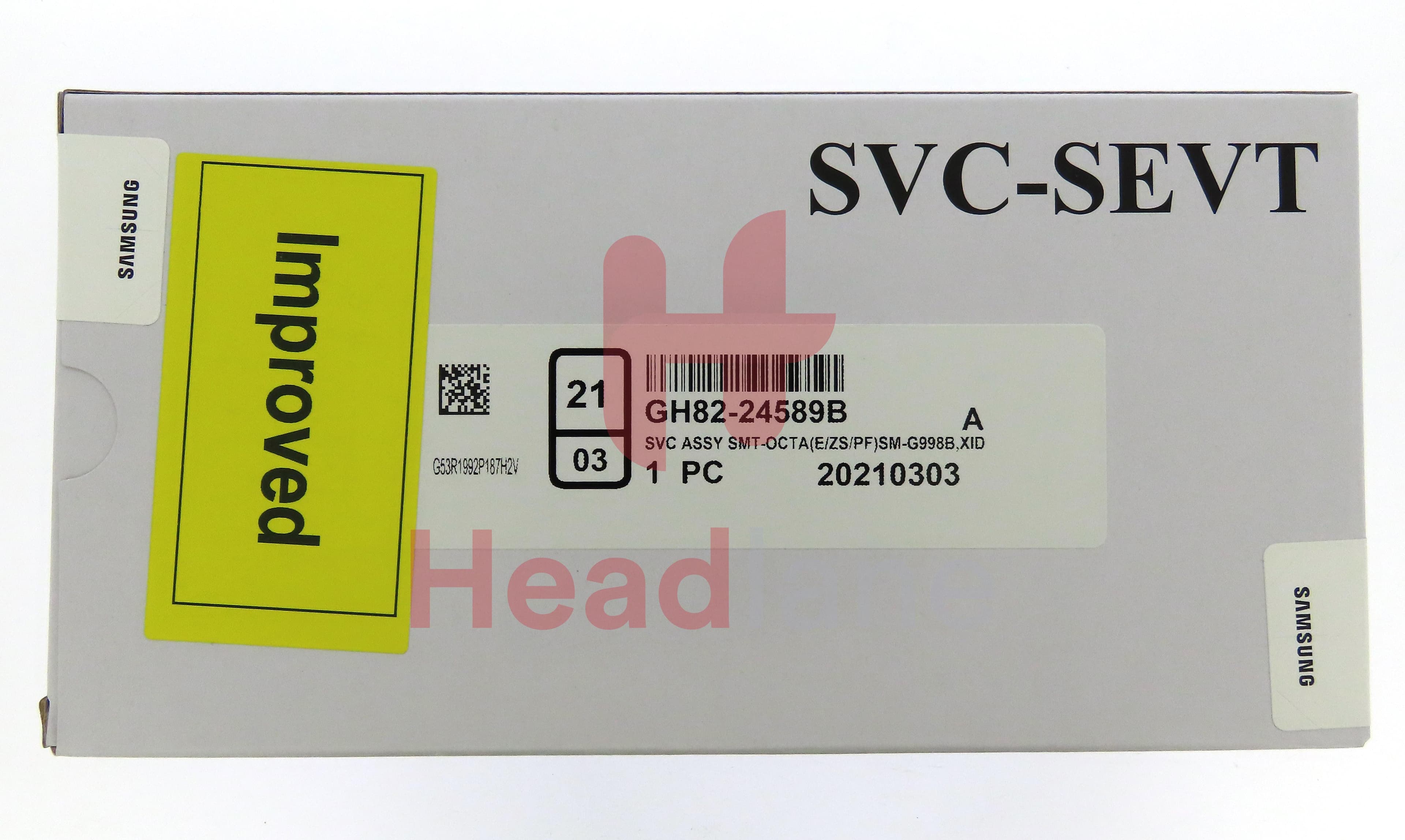 Samsung SM-G998 Galaxy S21 Ultra 5G LCD Display / Screen + Touch - Phantom Silver - view 4