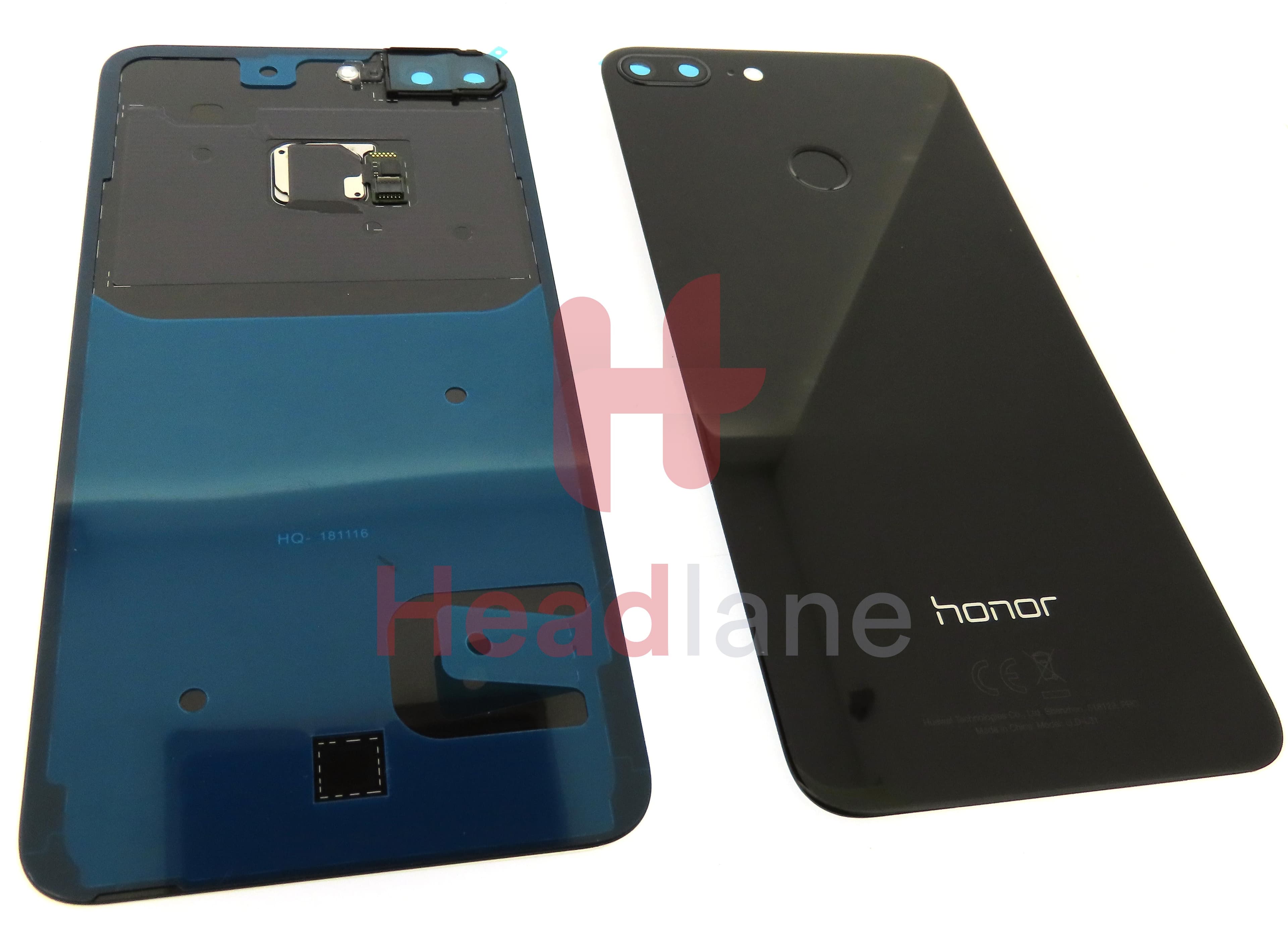 Huawei Honor 9 Lite Back / Battery Cover - Black - view 2