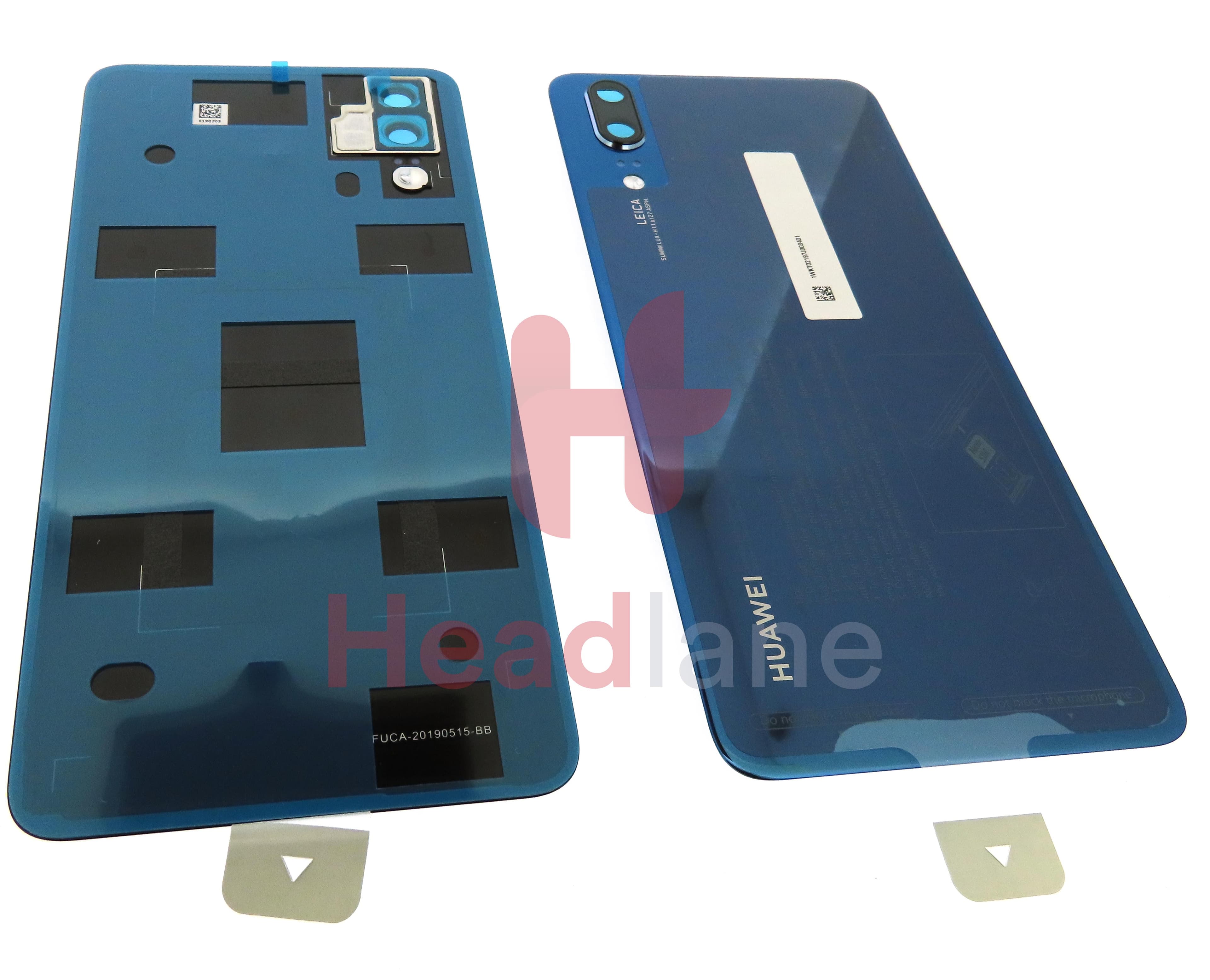 Huawei P20 Back / Battery Cover - Blue - view 2