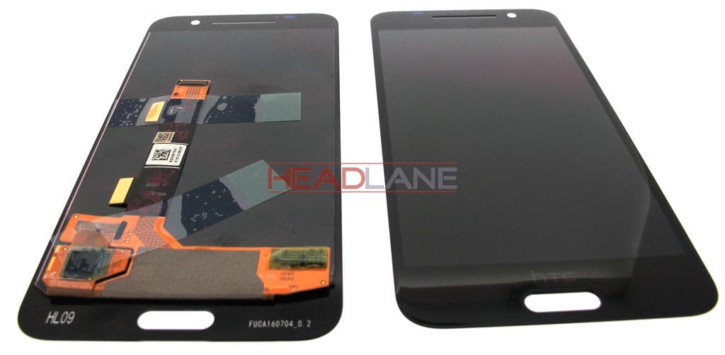 HTC One A9 LCD Display / Screen + Touch - Carbon Grey / Black - view 2