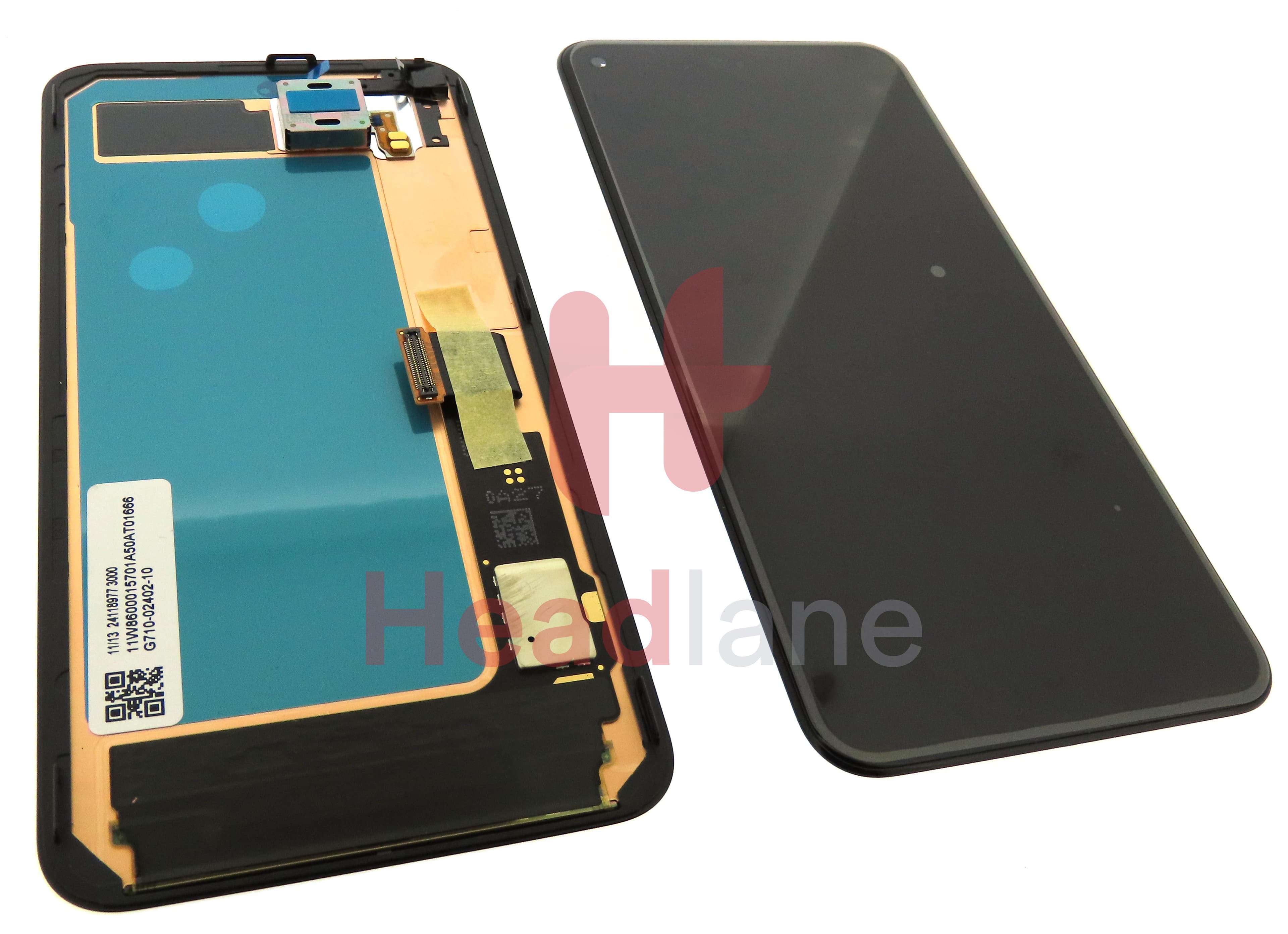 Google Pixel 5 LCD Display / Screen + Touch - view 2