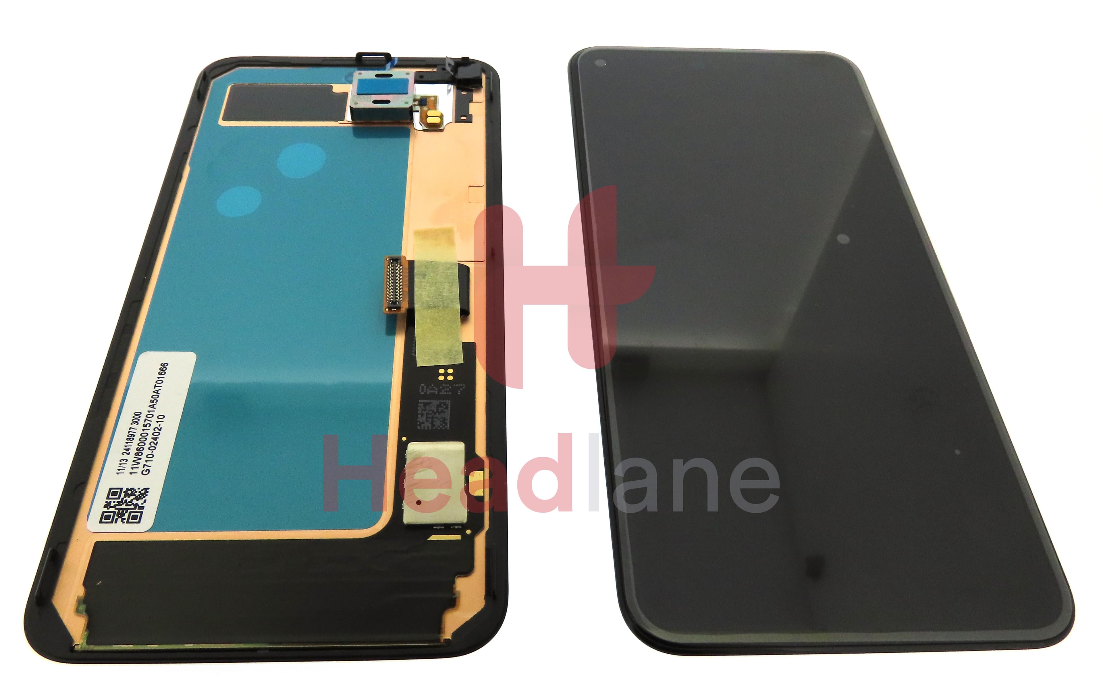 Google Pixel 5 LCD Display / Screen + Touch - view 3