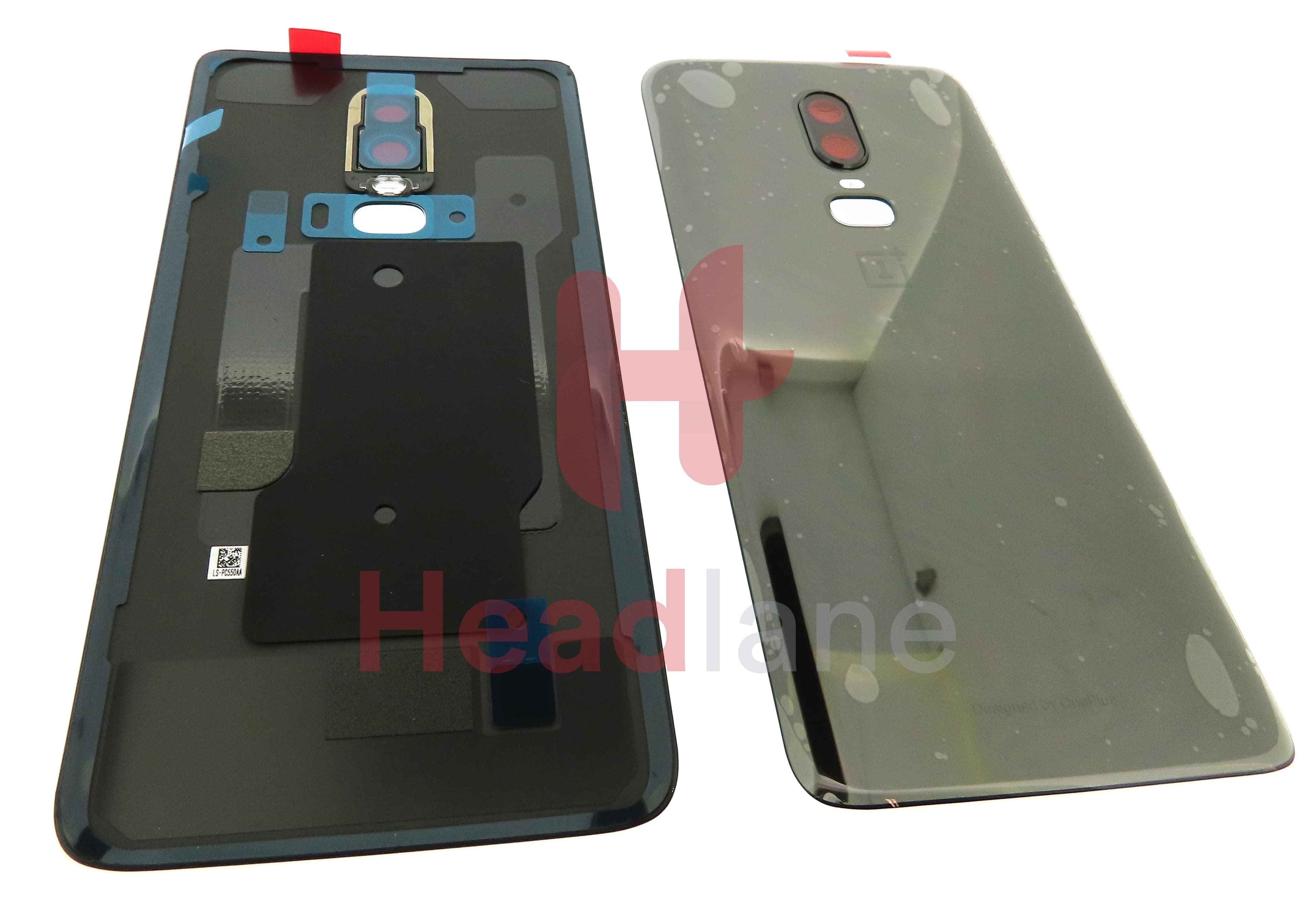 OnePlus 6 Back / Battery Cover - Mirror Black - view 3