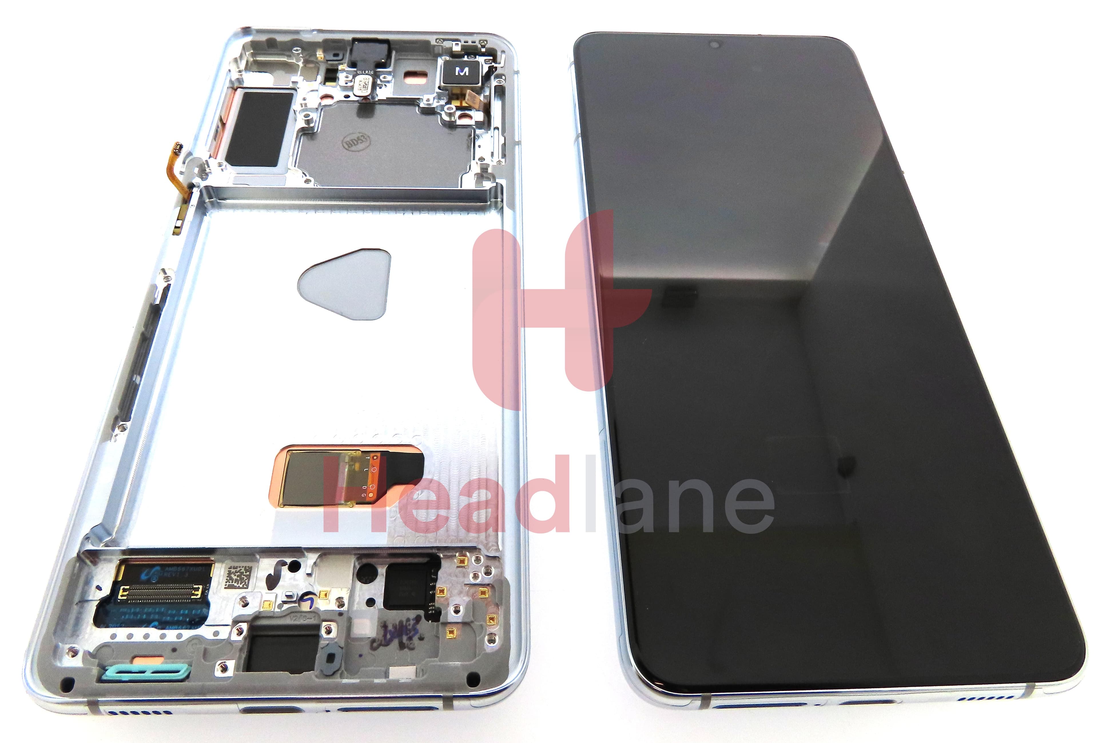 Samsung SM-G996 Galaxy S21+ 5G LCD Display / Screen + Touch - Phantom Silver - view 3