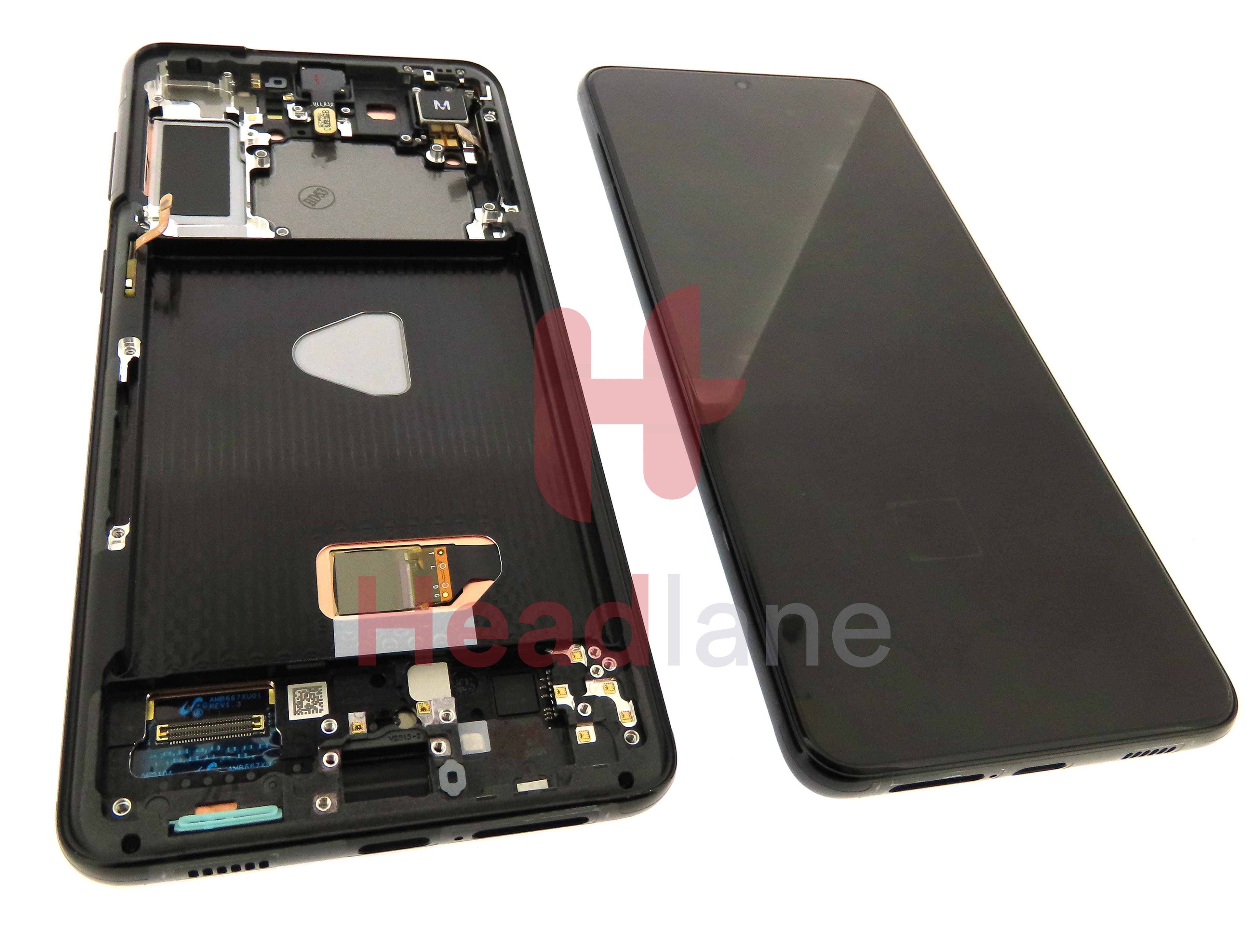Samsung SM-G996 Galaxy S21+ 5G LCD Display / Screen + Touch - Phantom Black - view 2