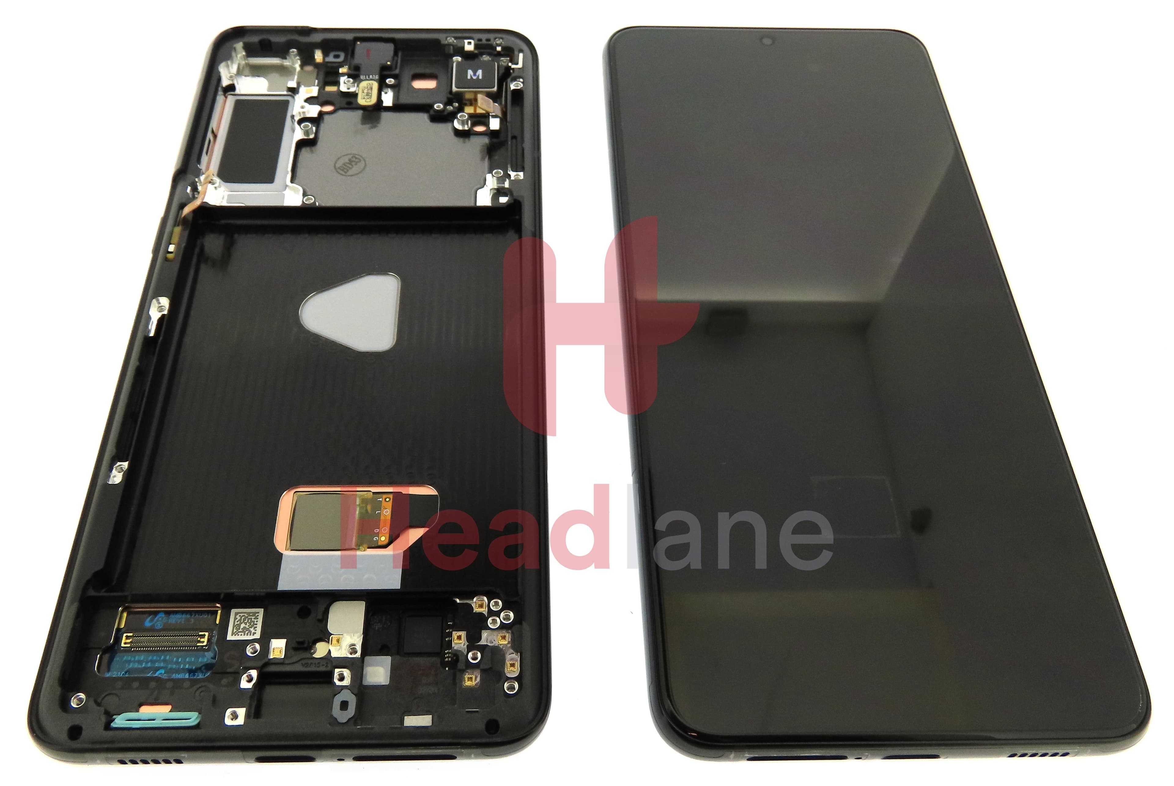 Samsung SM-G996 Galaxy S21+ 5G LCD Display / Screen + Touch - Phantom Black - view 3