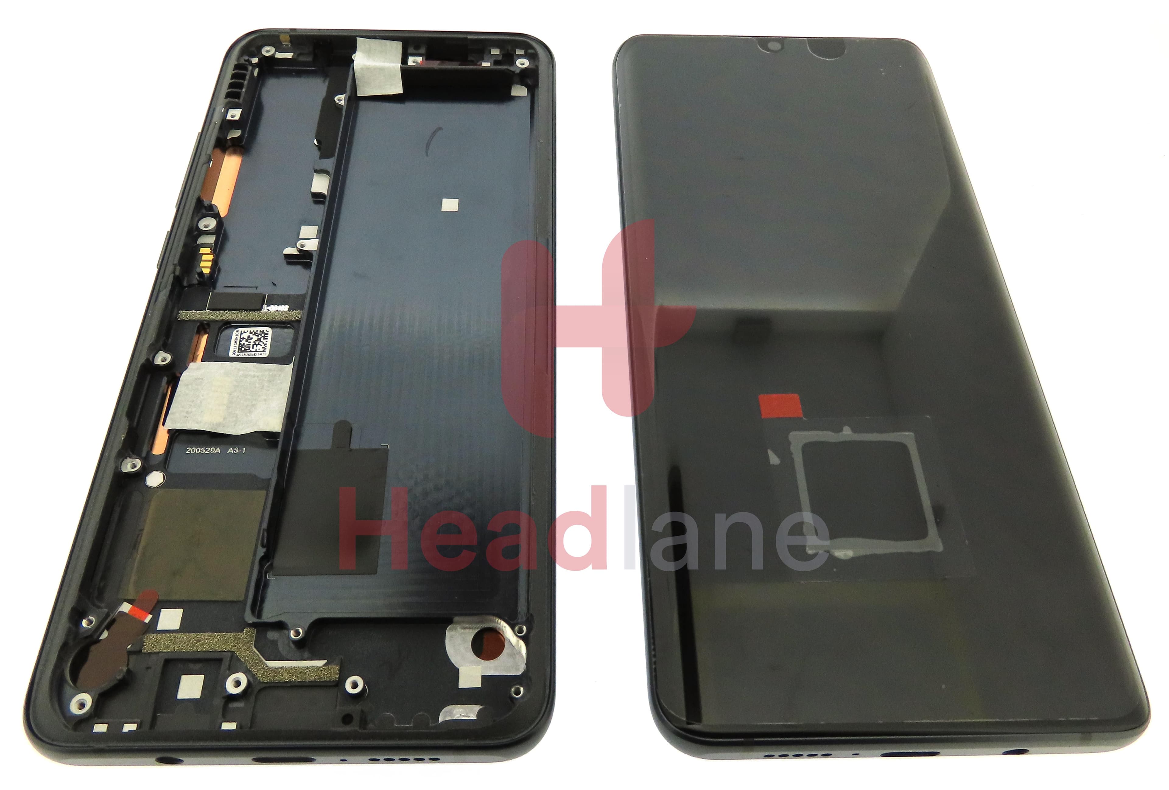 Xiaomi Mi Note 10 / Mi Note 10 Pro LCD Display / Screen + Touch - Black - view 3