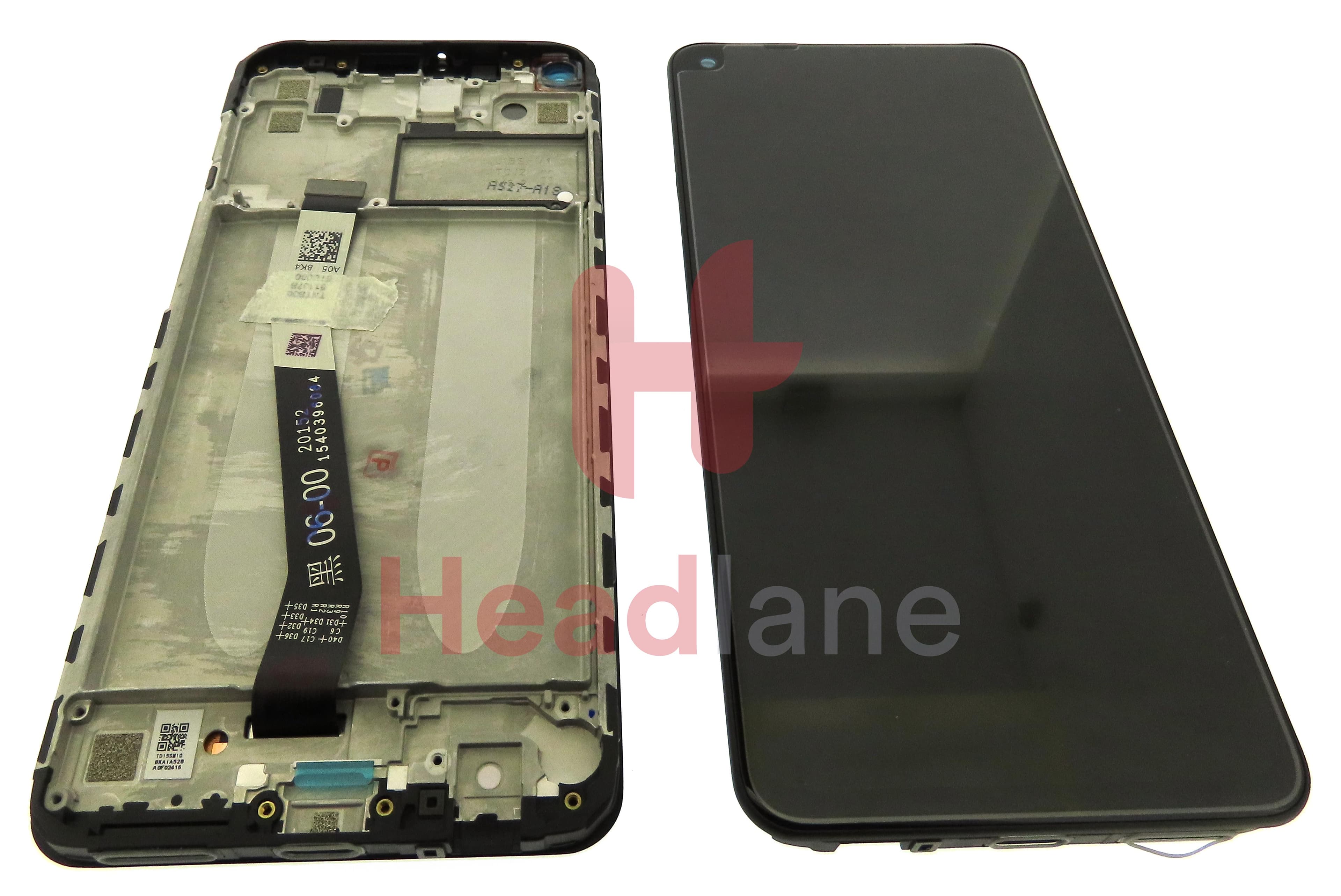 Xiaomi Redmi Note 9 LCD Display / Screen + Touch - Grey - view 3