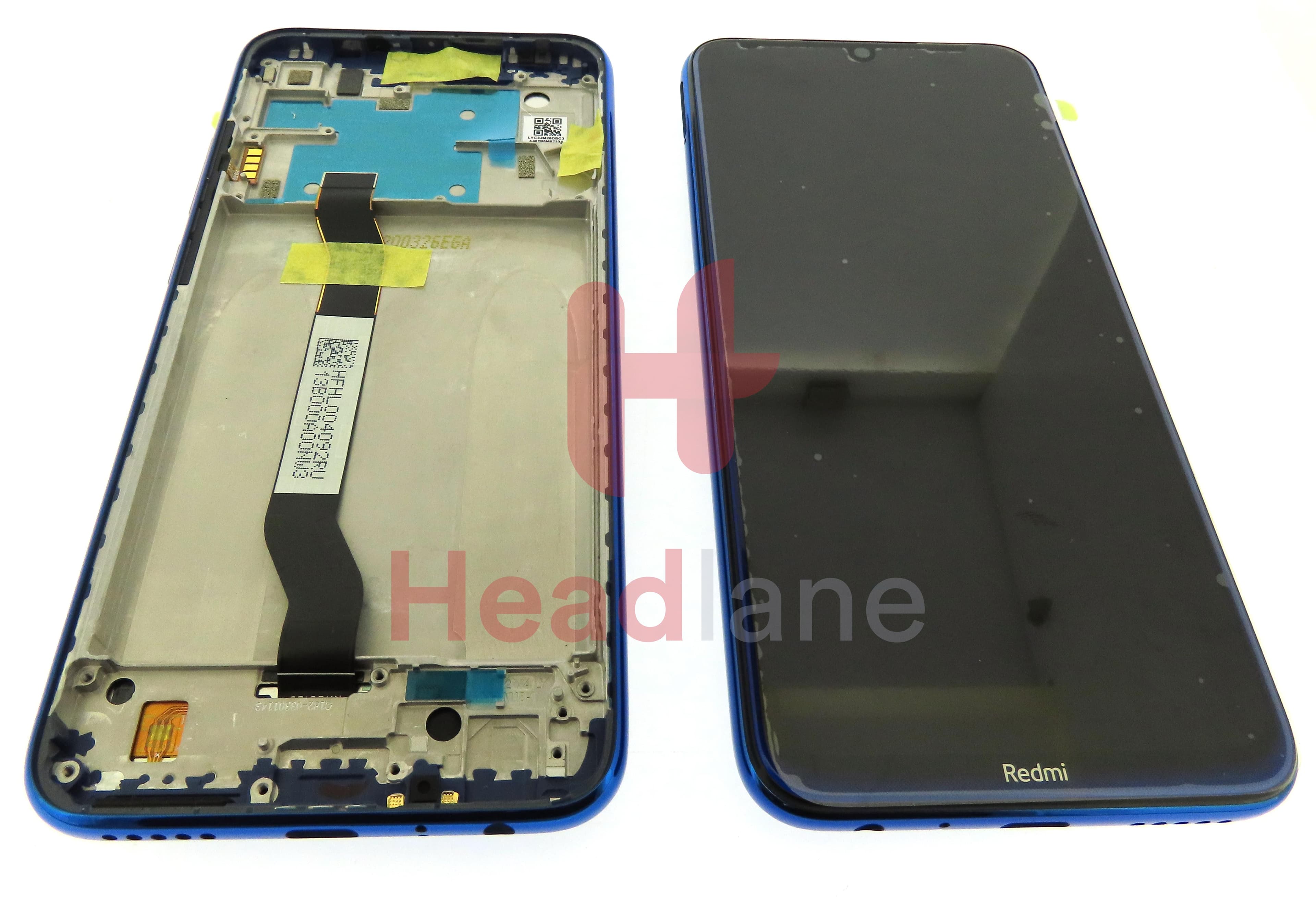 Xiaomi Redmi Note 8 (2021) LCD Display / Screen + Touch - White - view 2