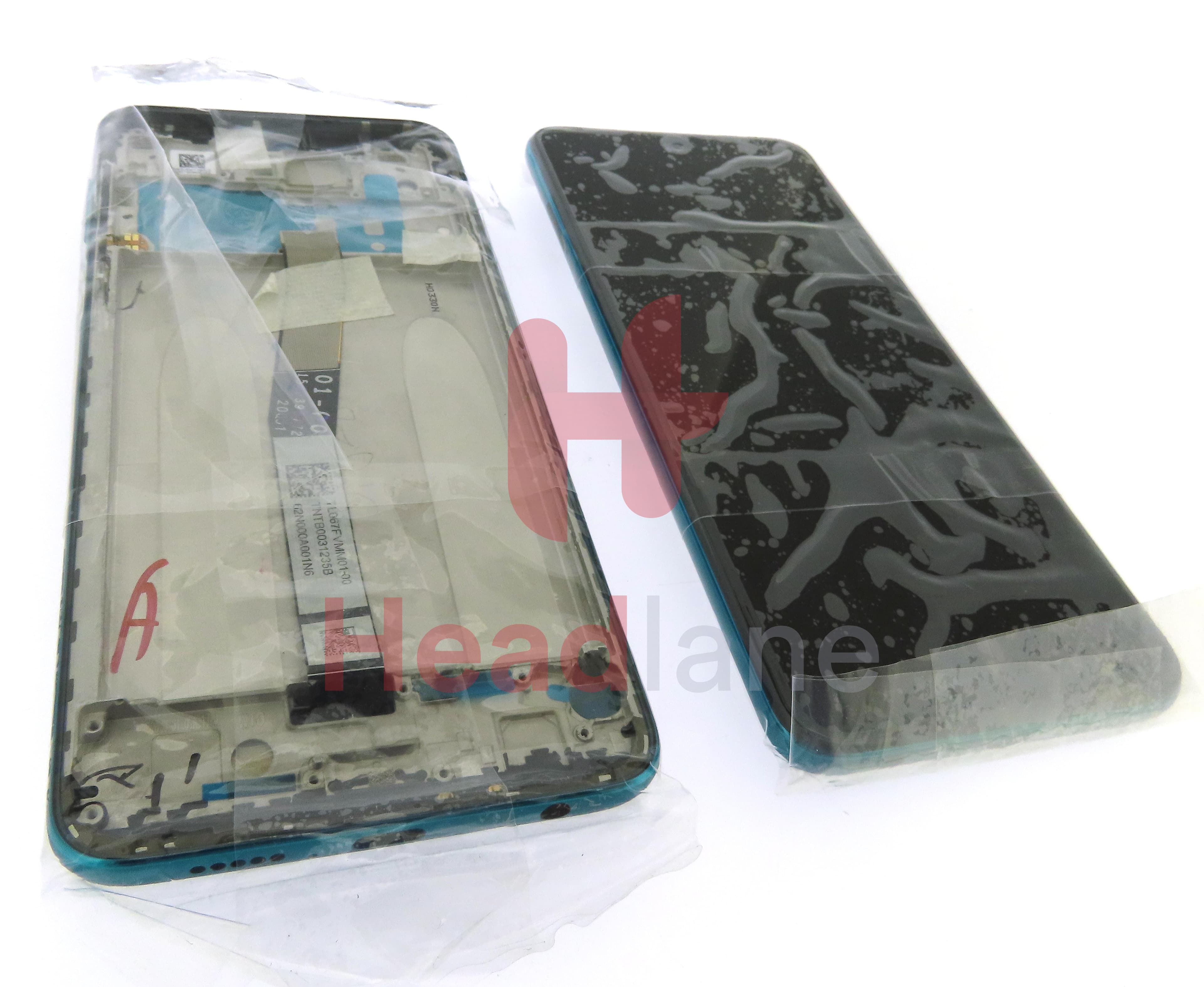 Xiaomi Redmi Note 9 Pro LCD Display / Screen + Touch - Green - view 2