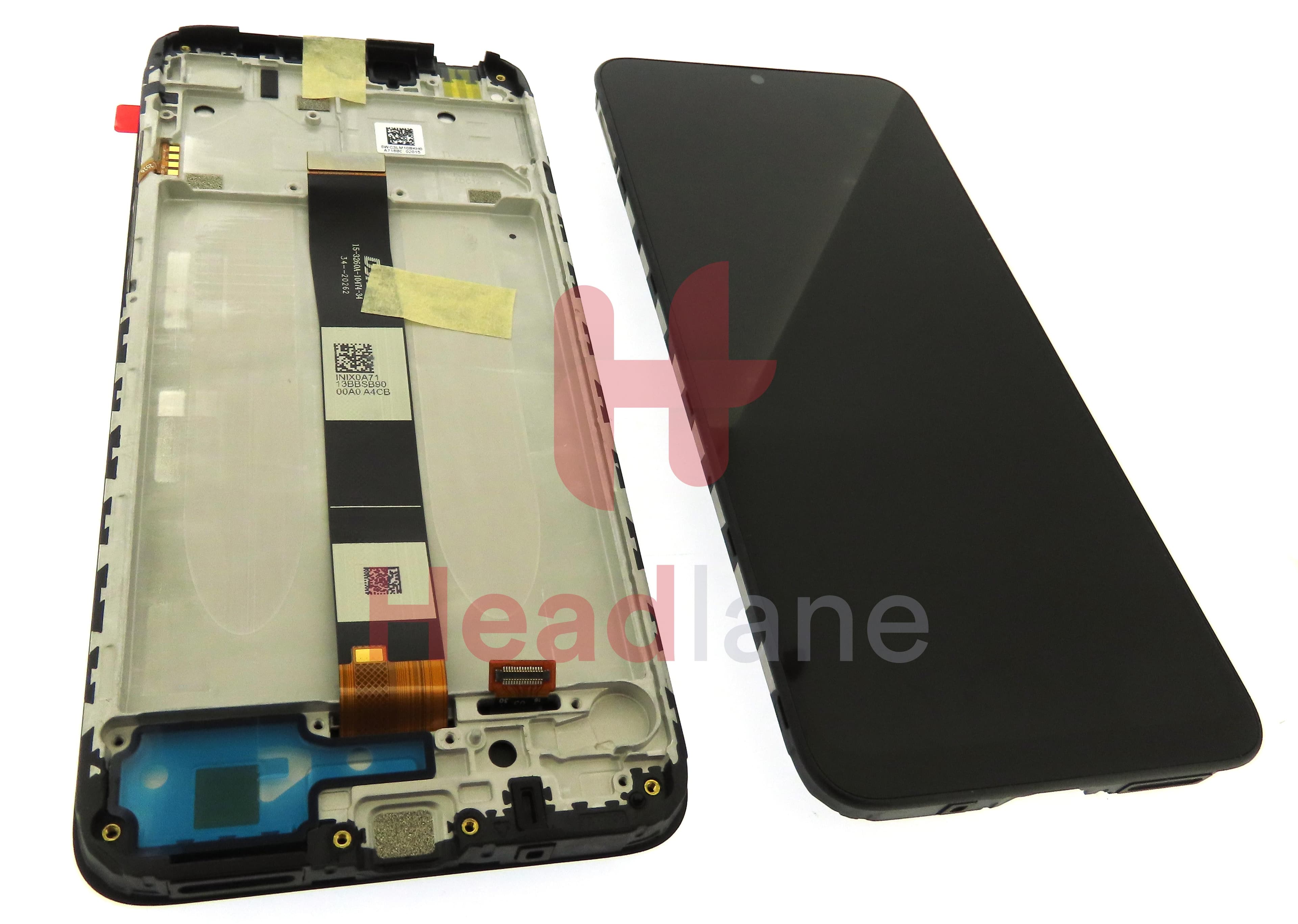 Xiaomi Redmi 9A LCD Display / Screen + Touch - Black - view 2