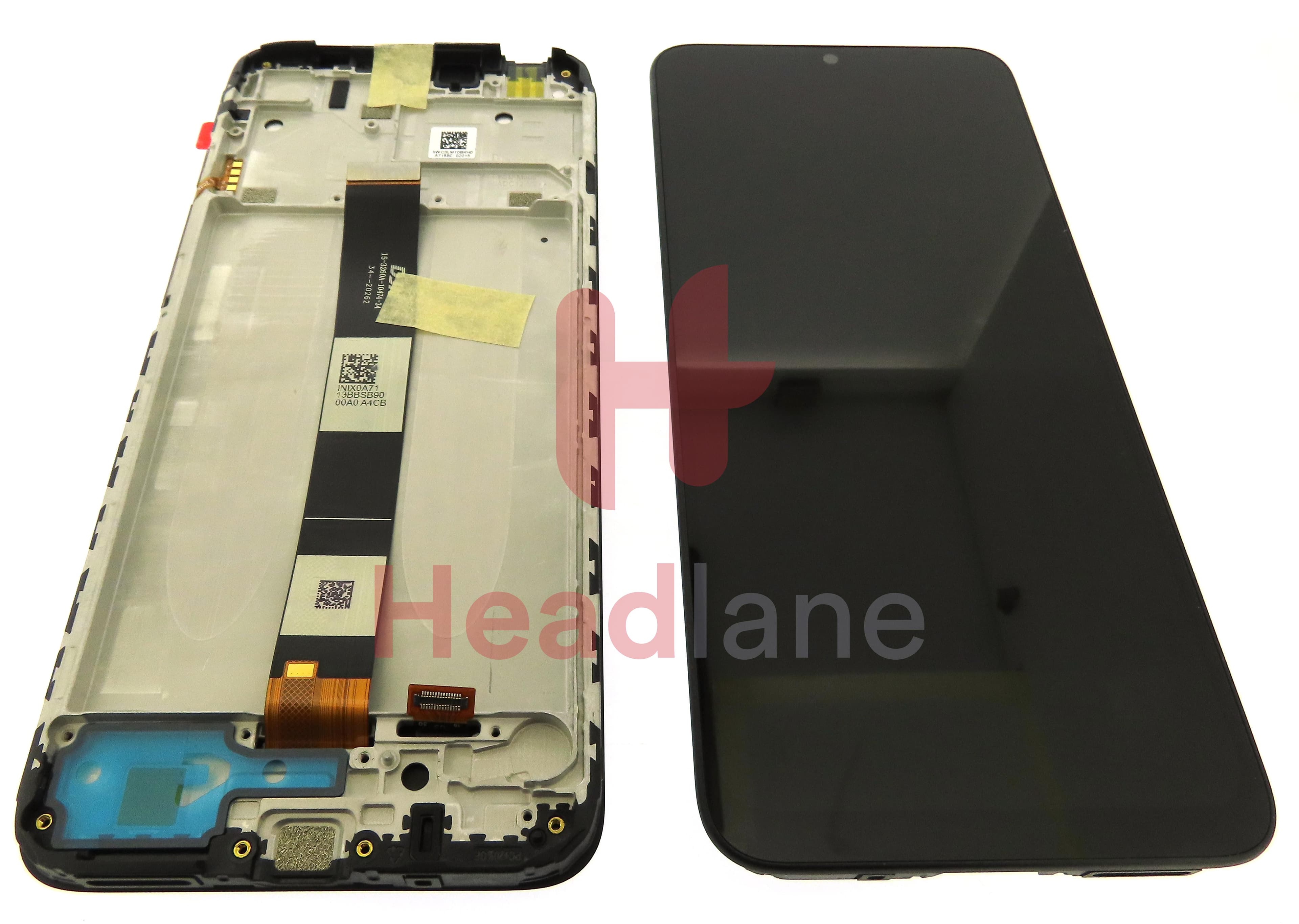 Xiaomi Redmi 9A LCD Display / Screen + Touch - Black - view 3