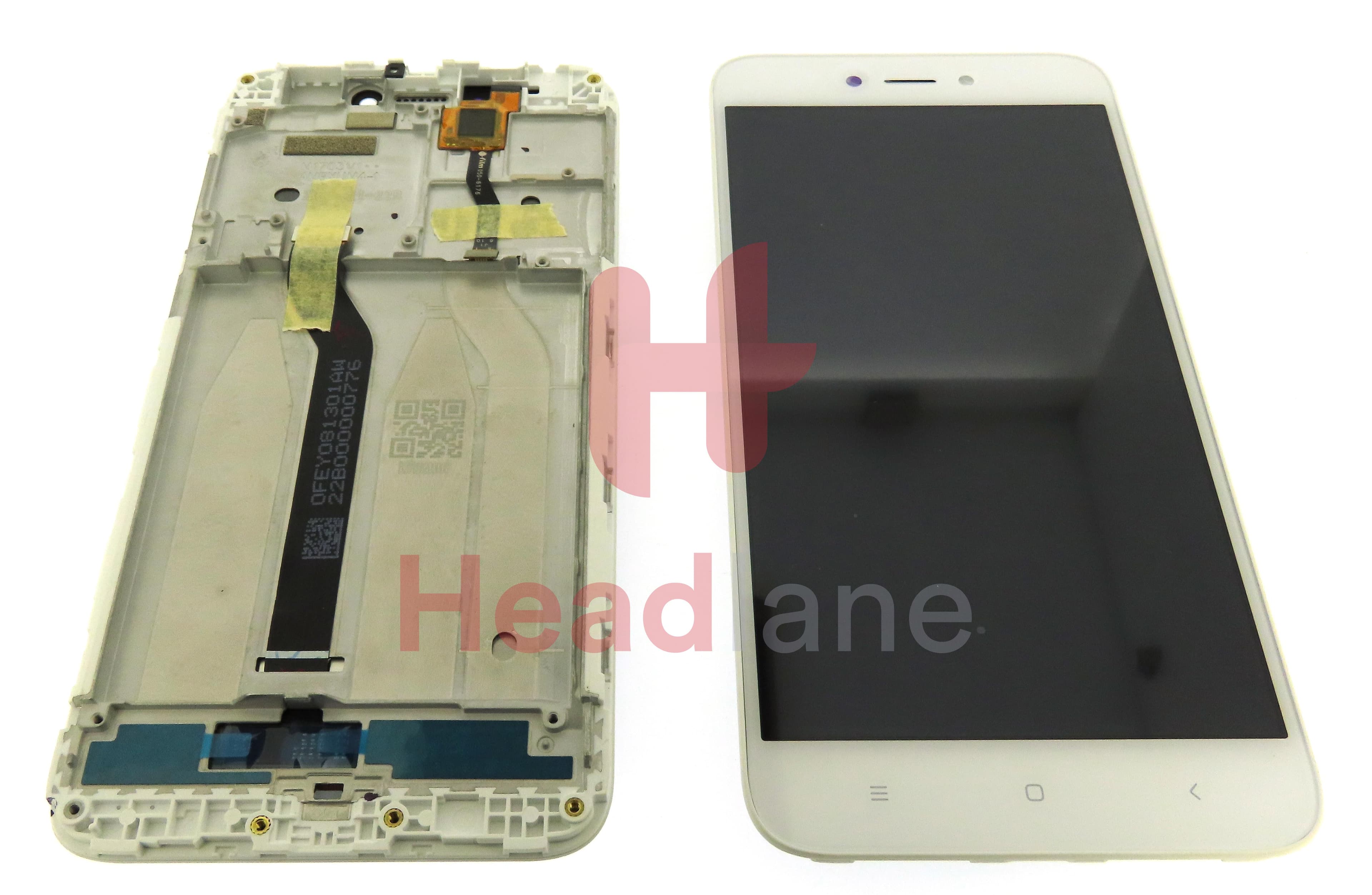 Xiaomi Redmi 5A LCD Display / Screen + Touch - White - view 3