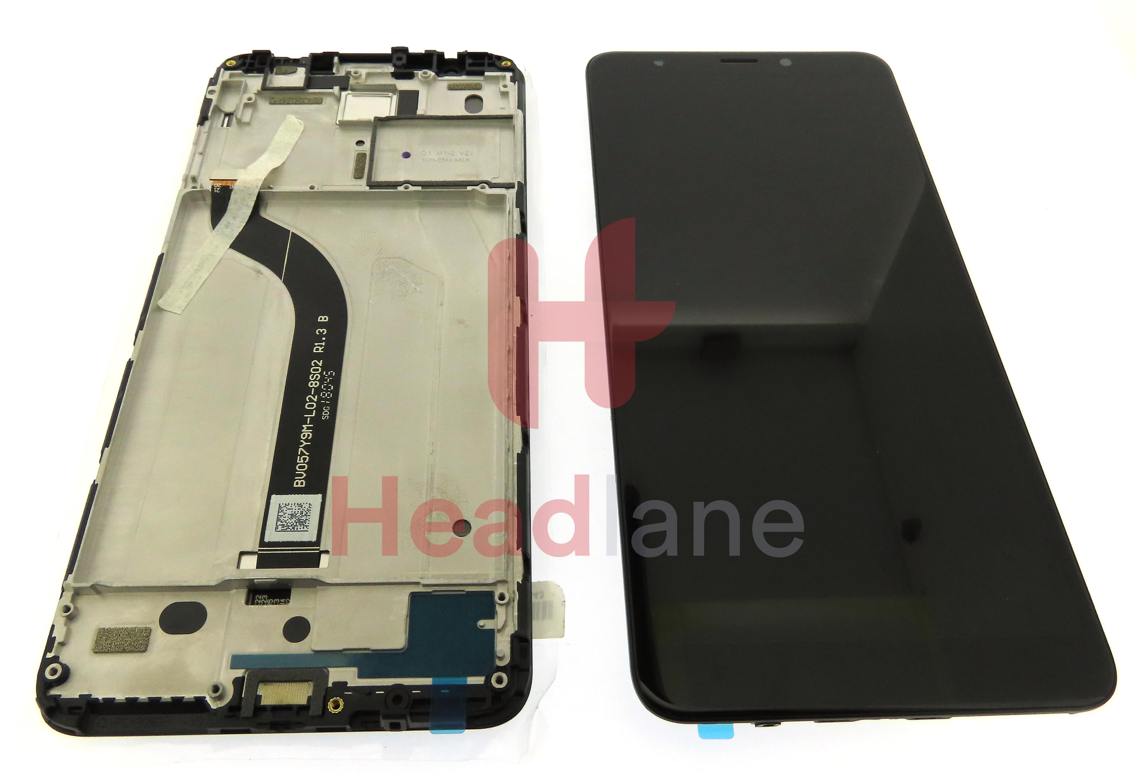 Xiaomi Redmi 5 LCD Display / Screen + Touch - Black - view 3