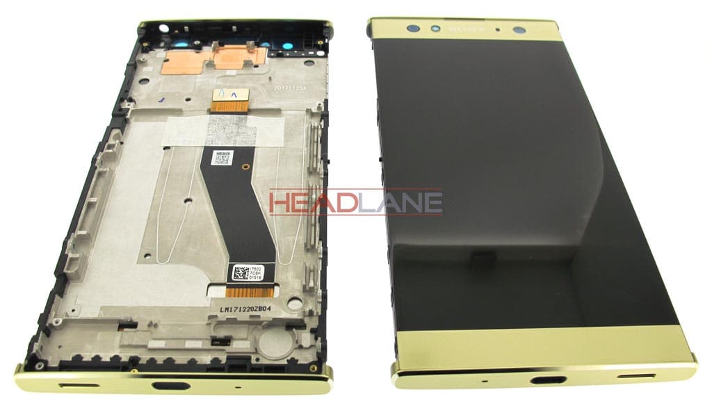 Sony H4213 Xperia XA2 Ultra Dual LCD Display / Screen + Touch - Gold - view 2