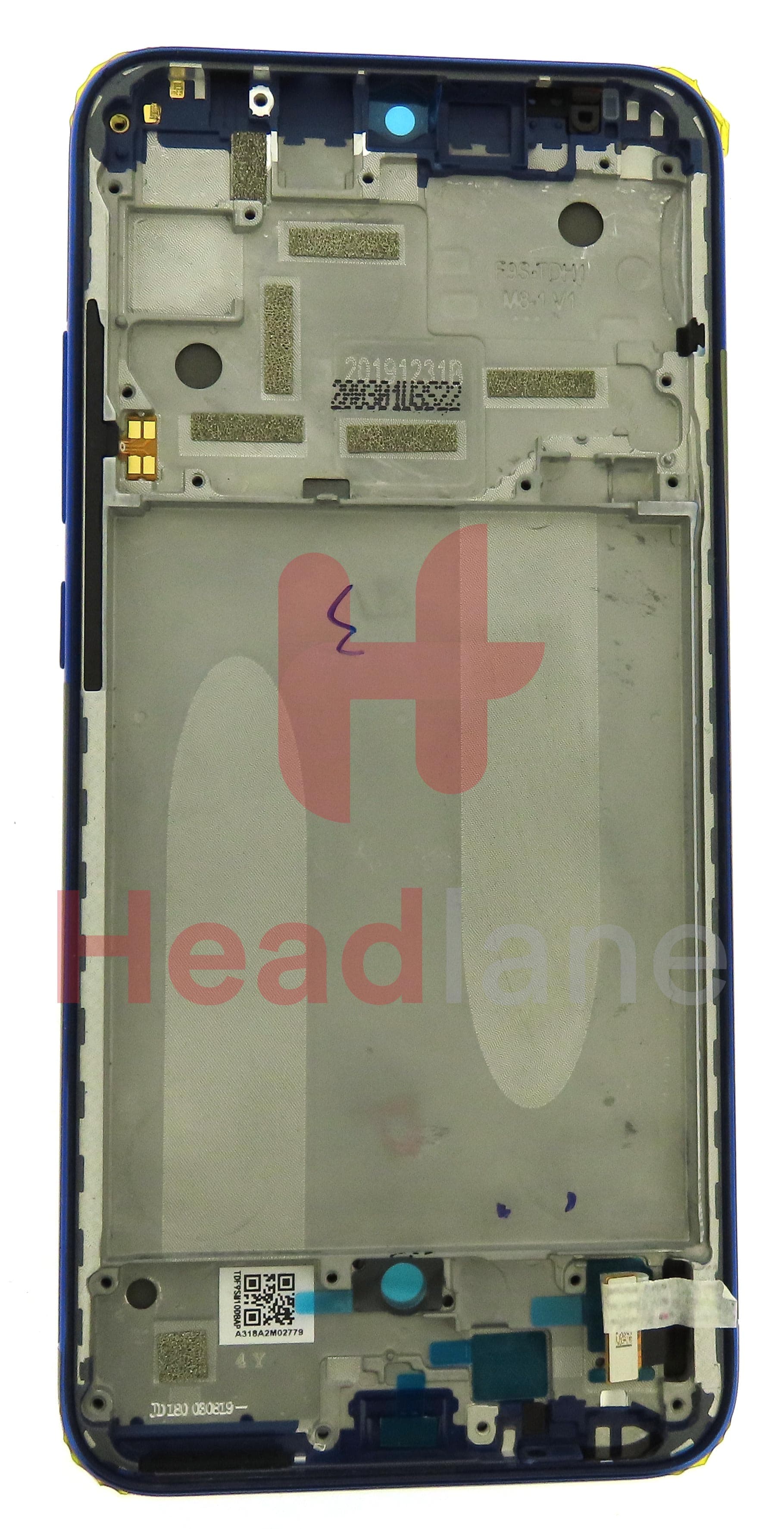 Xiaomi Mi A3 LCD Display / Screen + Touch - Blue - view 2