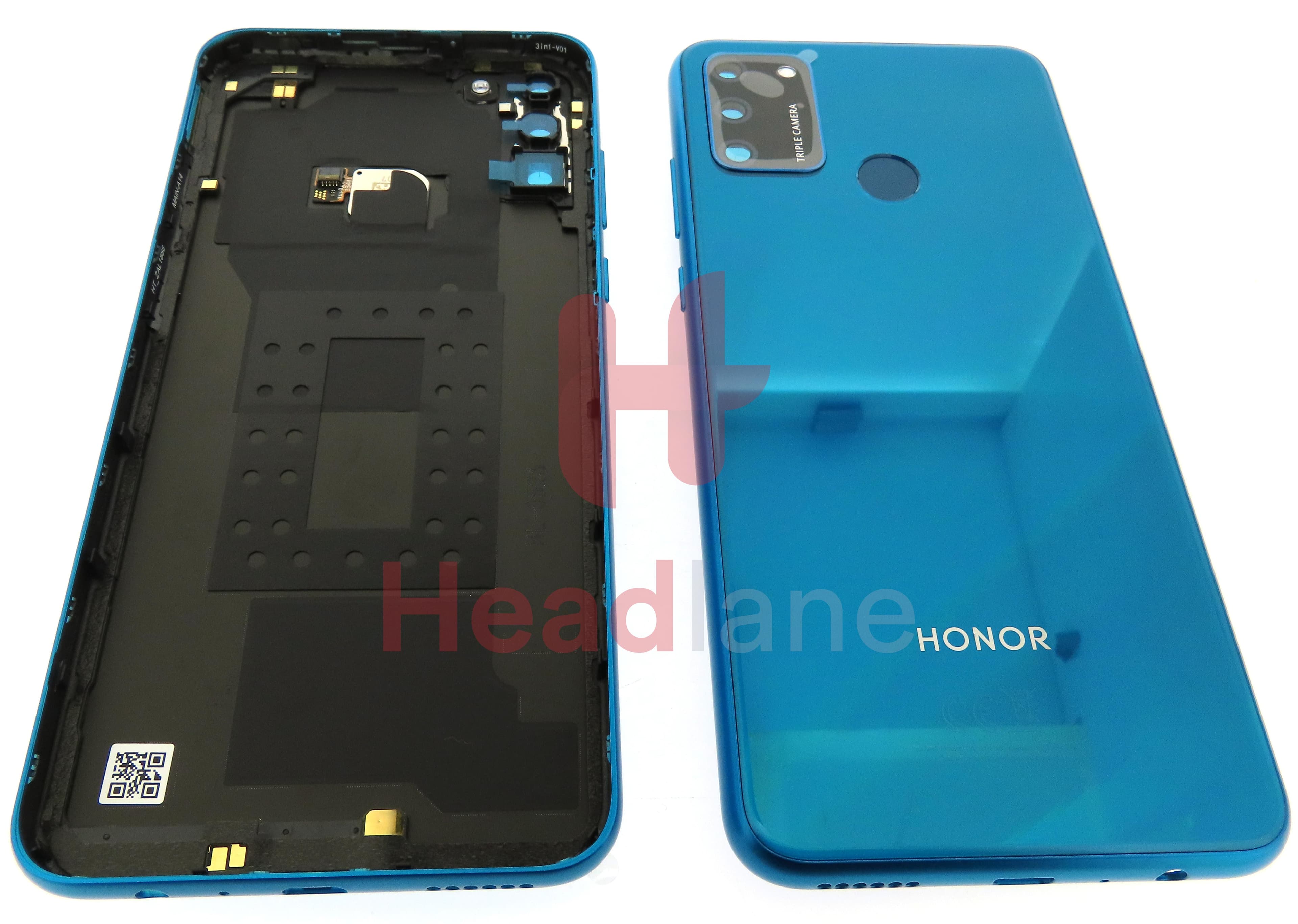 Huawei Honor 9A Back / Battery Cover - Phantom Blue - view 3