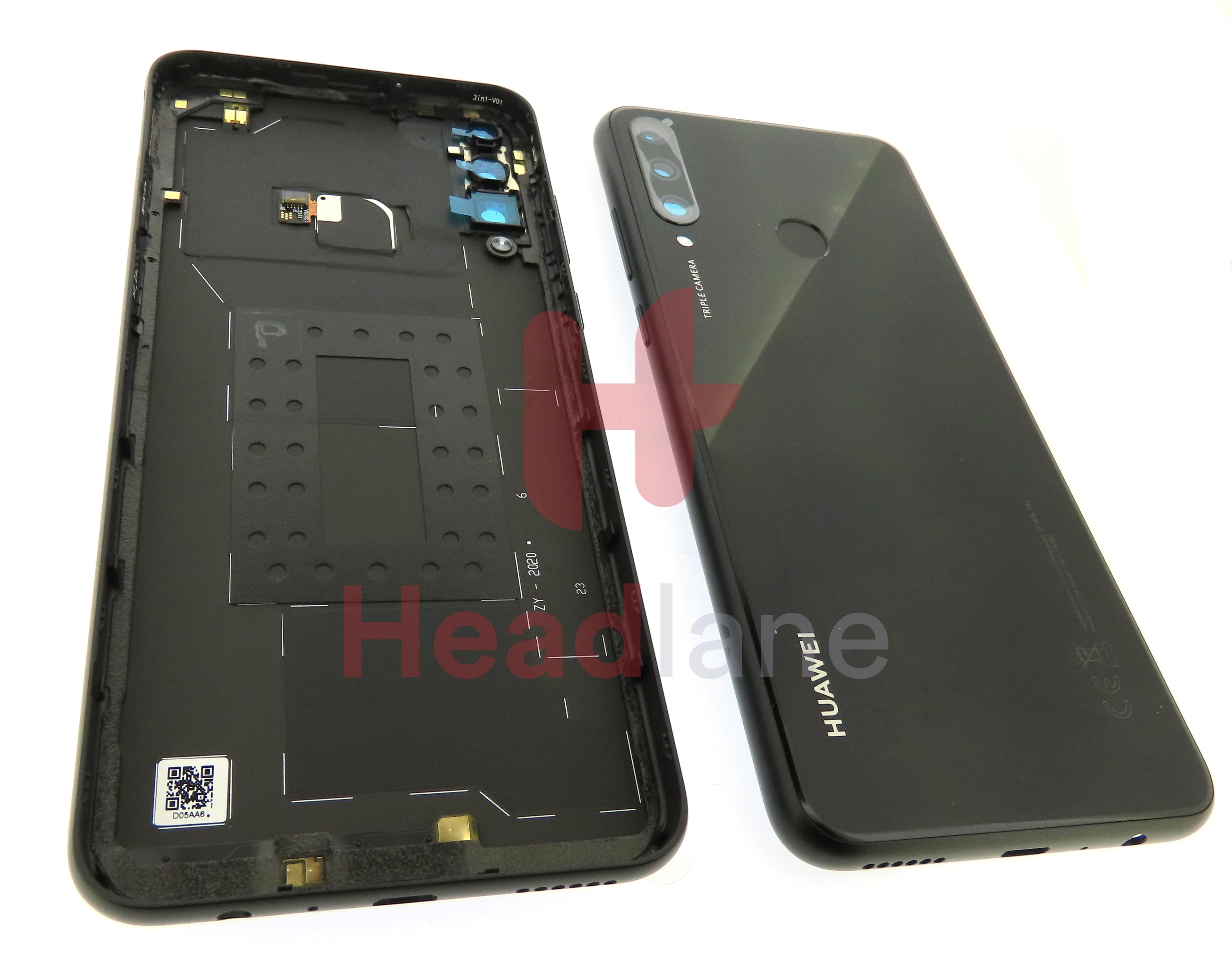 Huawei Y6p Back / Battery Cover - Midnight Black - view 2