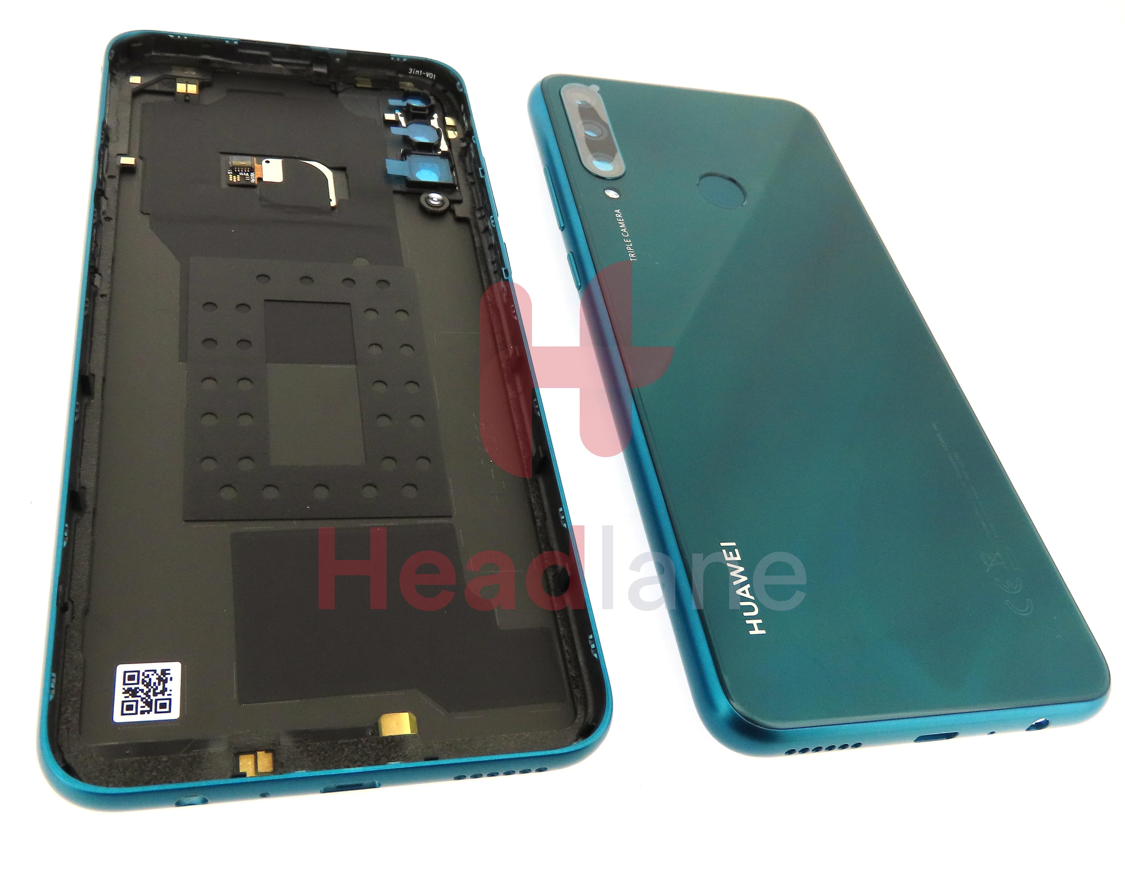 Huawei Y6p Back / Battery Cover - Emerald Green - view 2