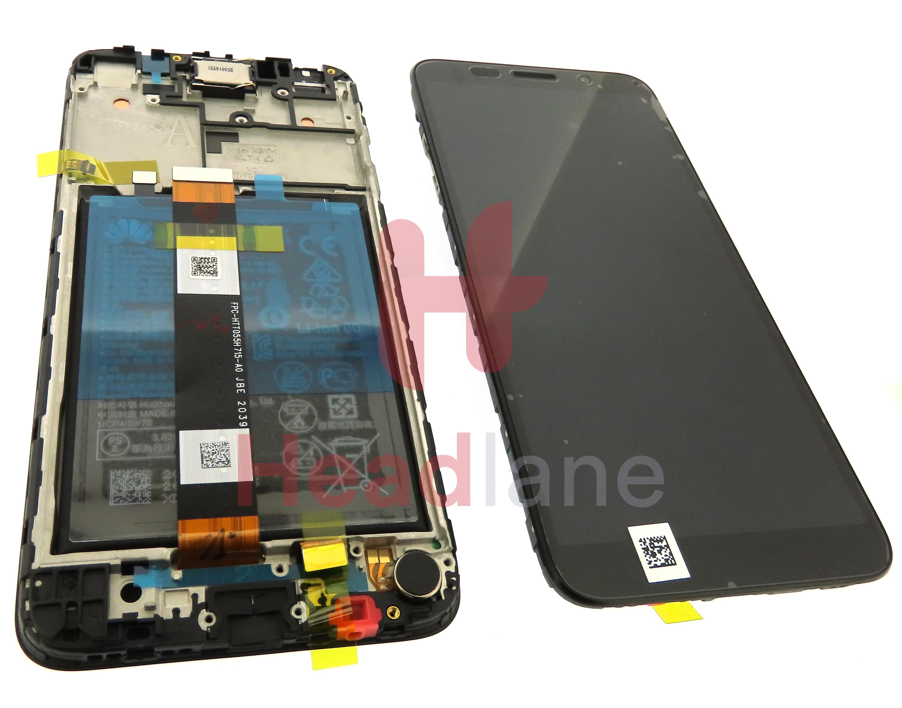 Huawei Y5p LCD Display / Screen + Touch + HB405979ECW Battery - view 2