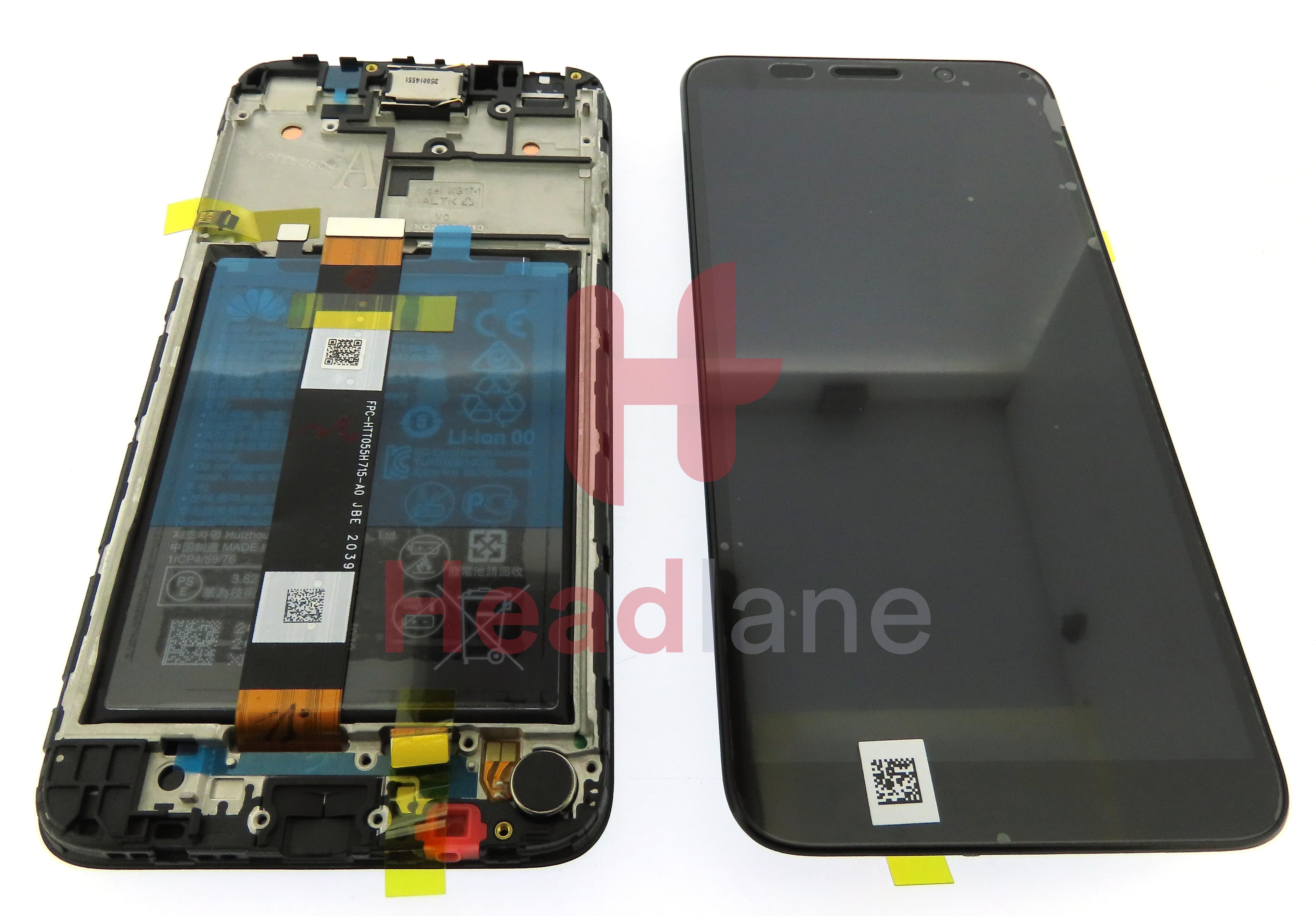 Huawei Y5p LCD Display / Screen + Touch + HB405979ECW Battery - view 3