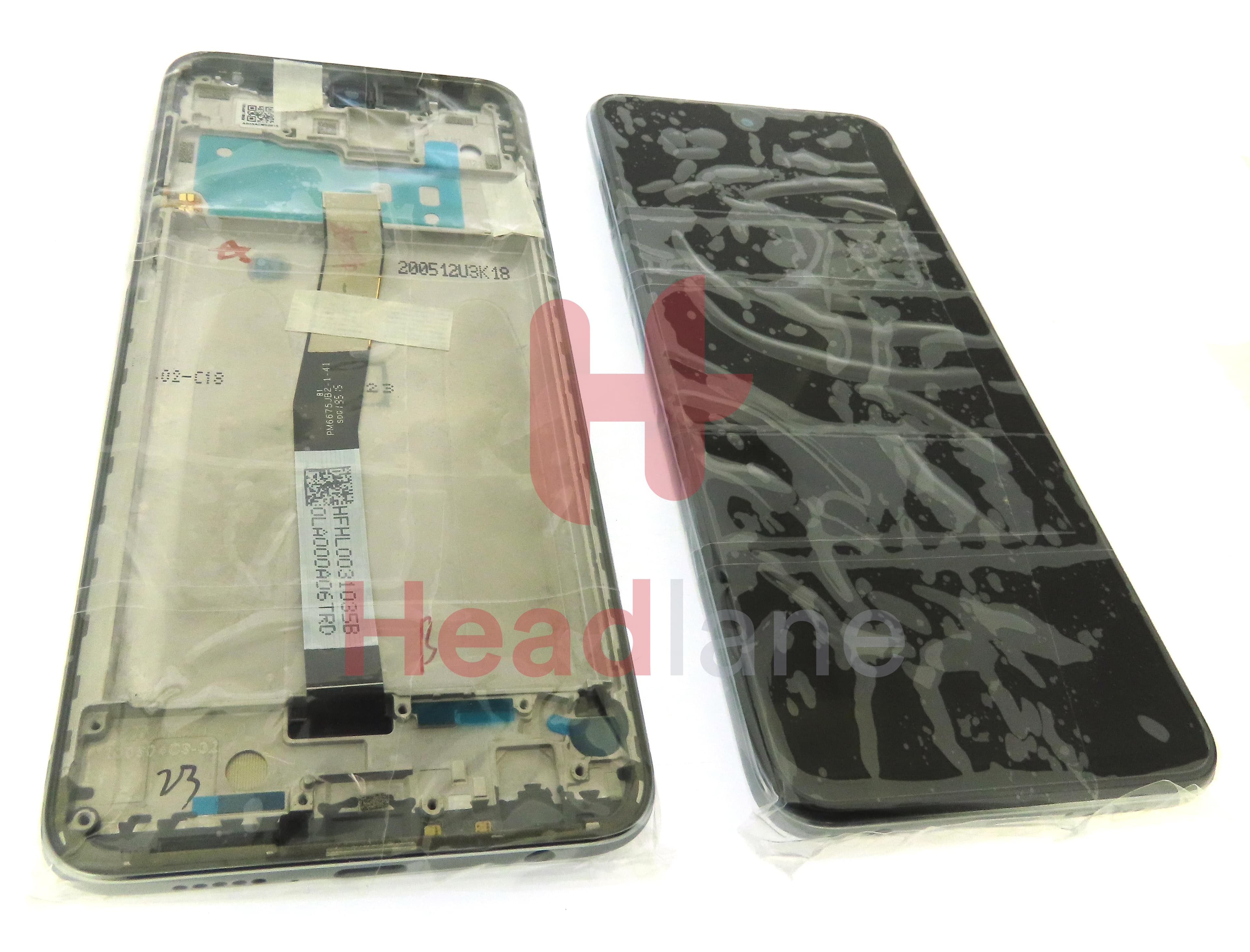 Xiaomi Redmi Note 9 Pro LCD Display / Screen + Touch - White - view 2