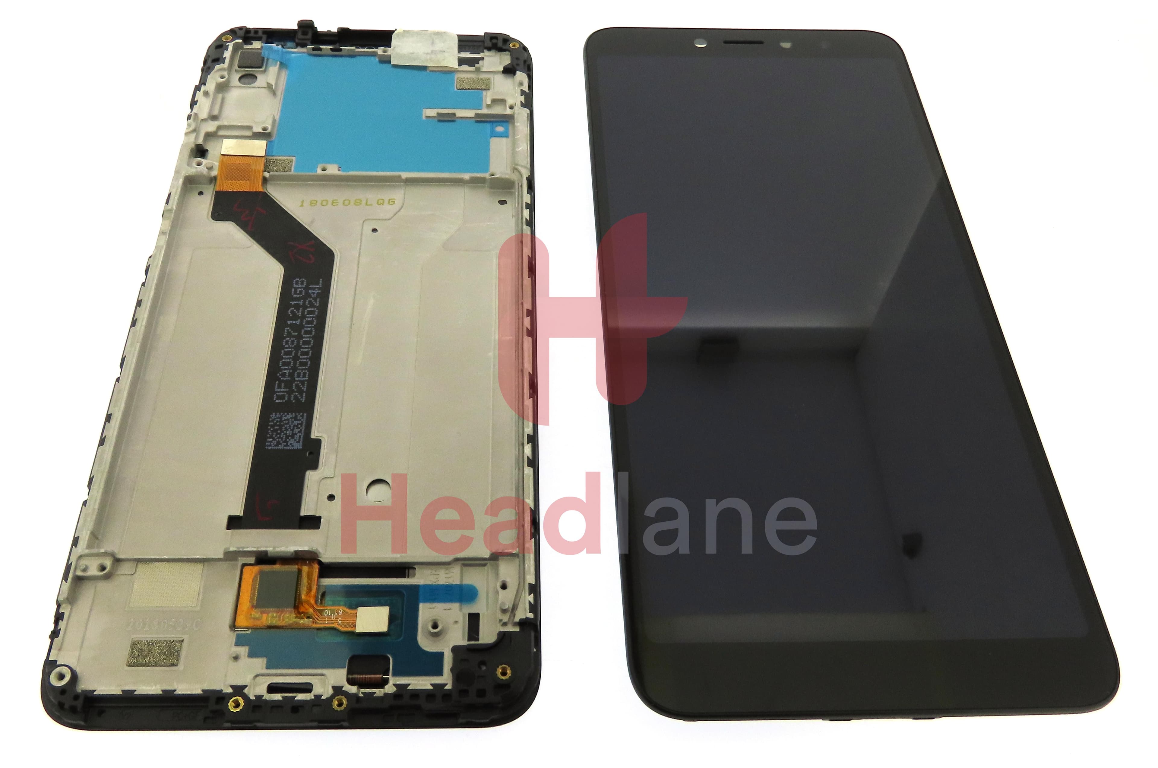 Xiaomi Redmi 6 / Redmi 6A LCD Display / Screen + Touch - Black - view 3