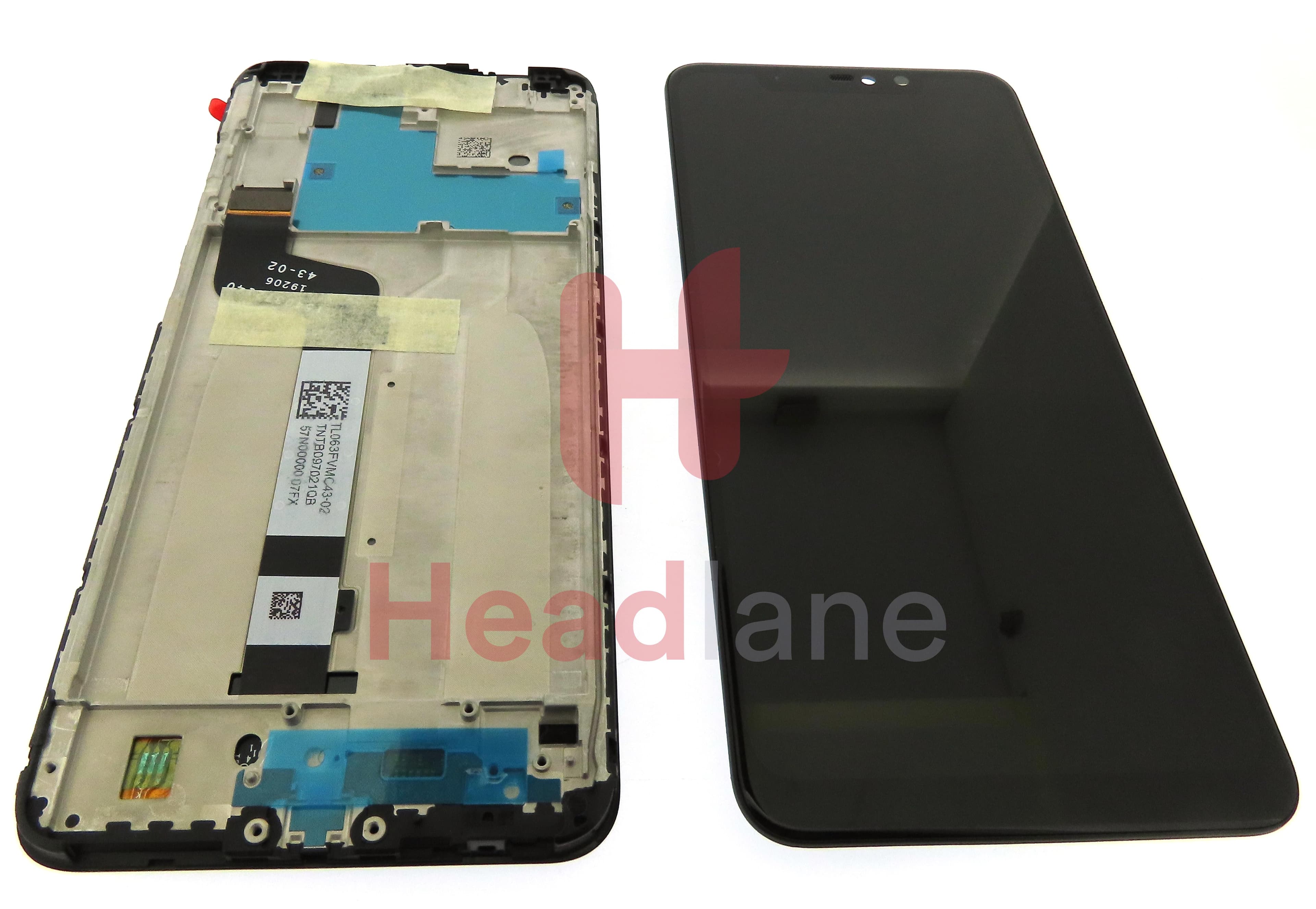 Xiaomi Redmi Note 6 Pro LCD Display / Screen + Touch - Black - view 3