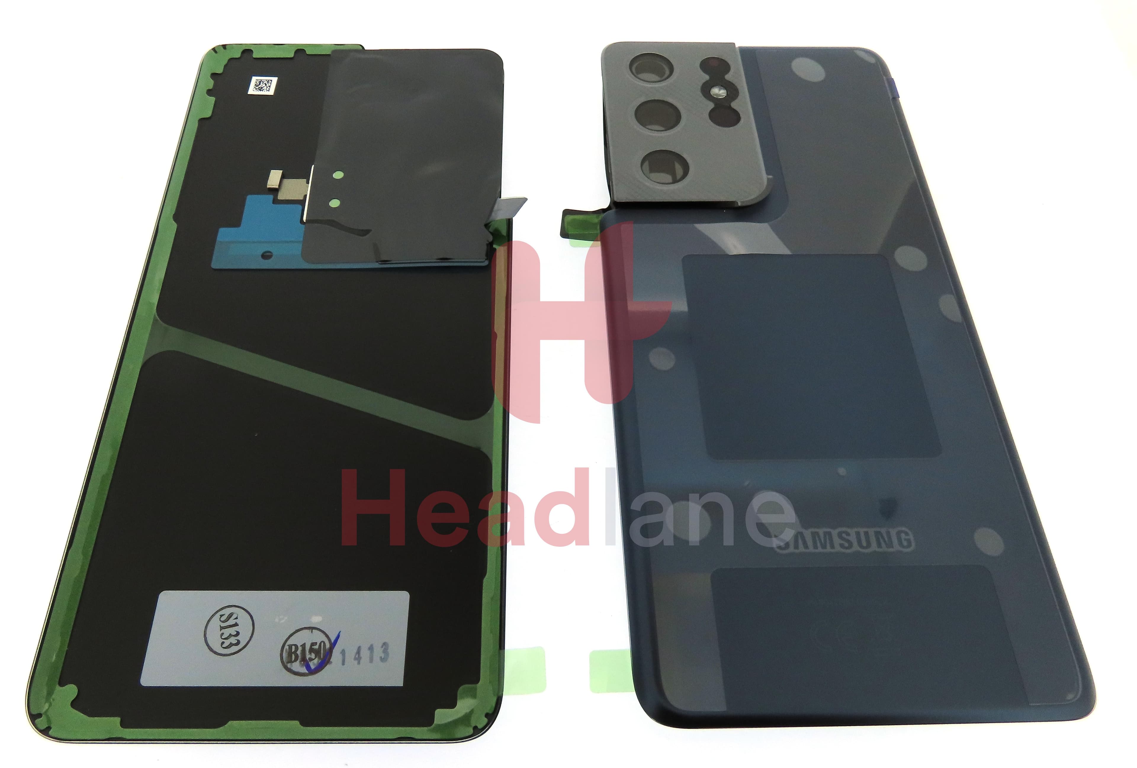 Samsung SM-G998 Galaxy S21 Ultra 5G Back / Battery Cover - Phantom Navy - view 3