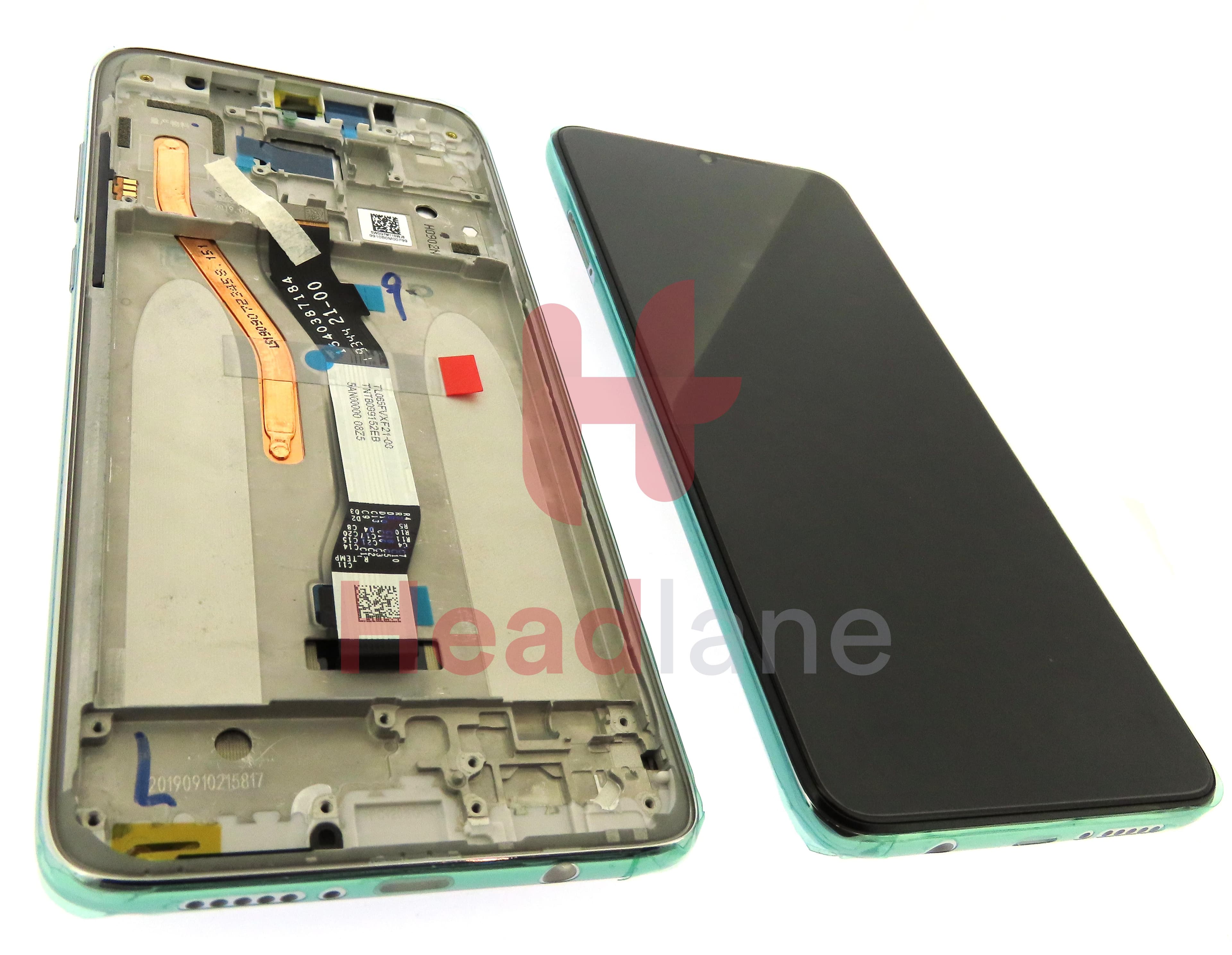 Xiaomi Redmi Note 8 Pro LCD Display / Screen  + Touch - White - view 2