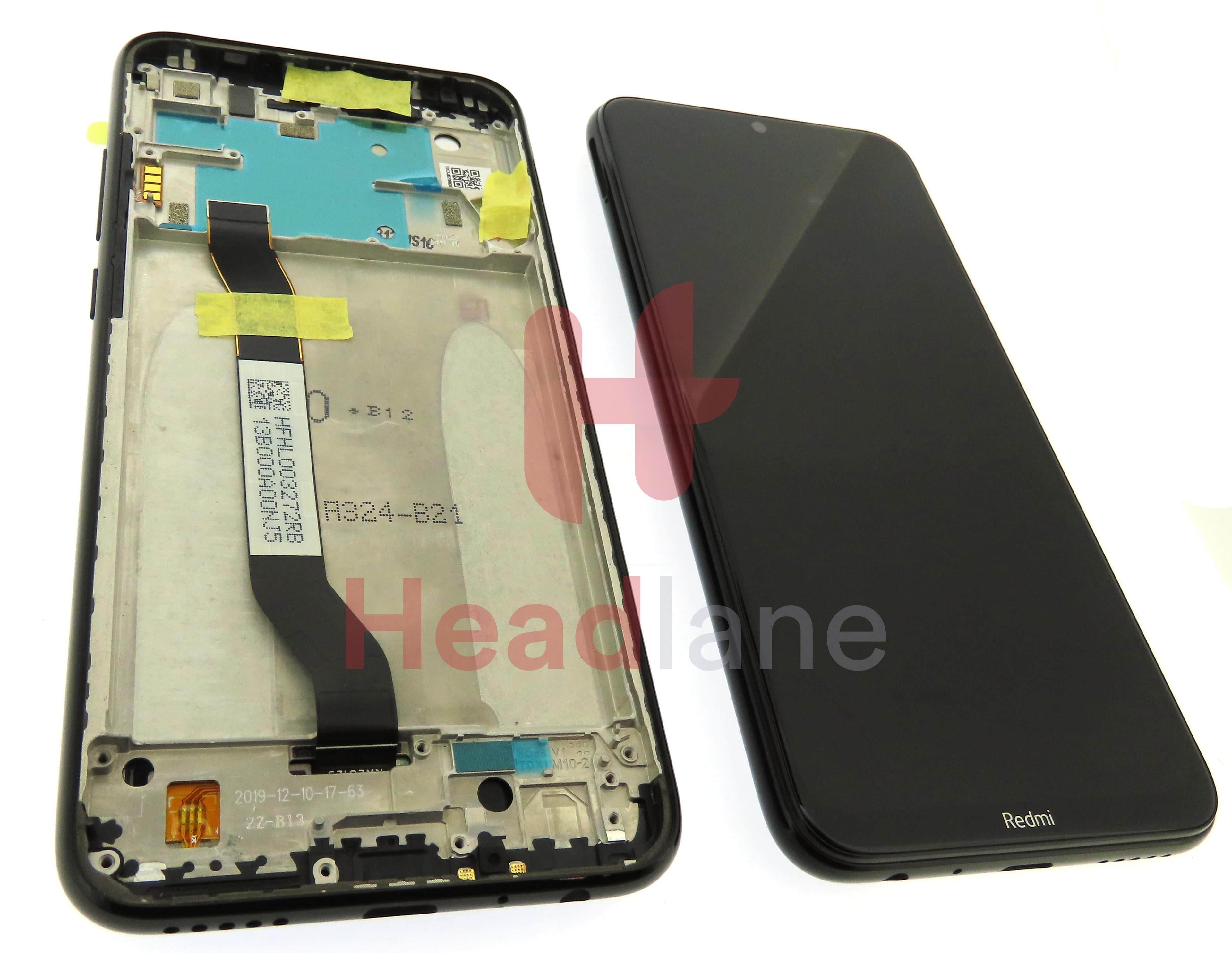 Xiaomi Redmi Note 8 (2021) LCD Display / Screen + Touch - Black - view 2