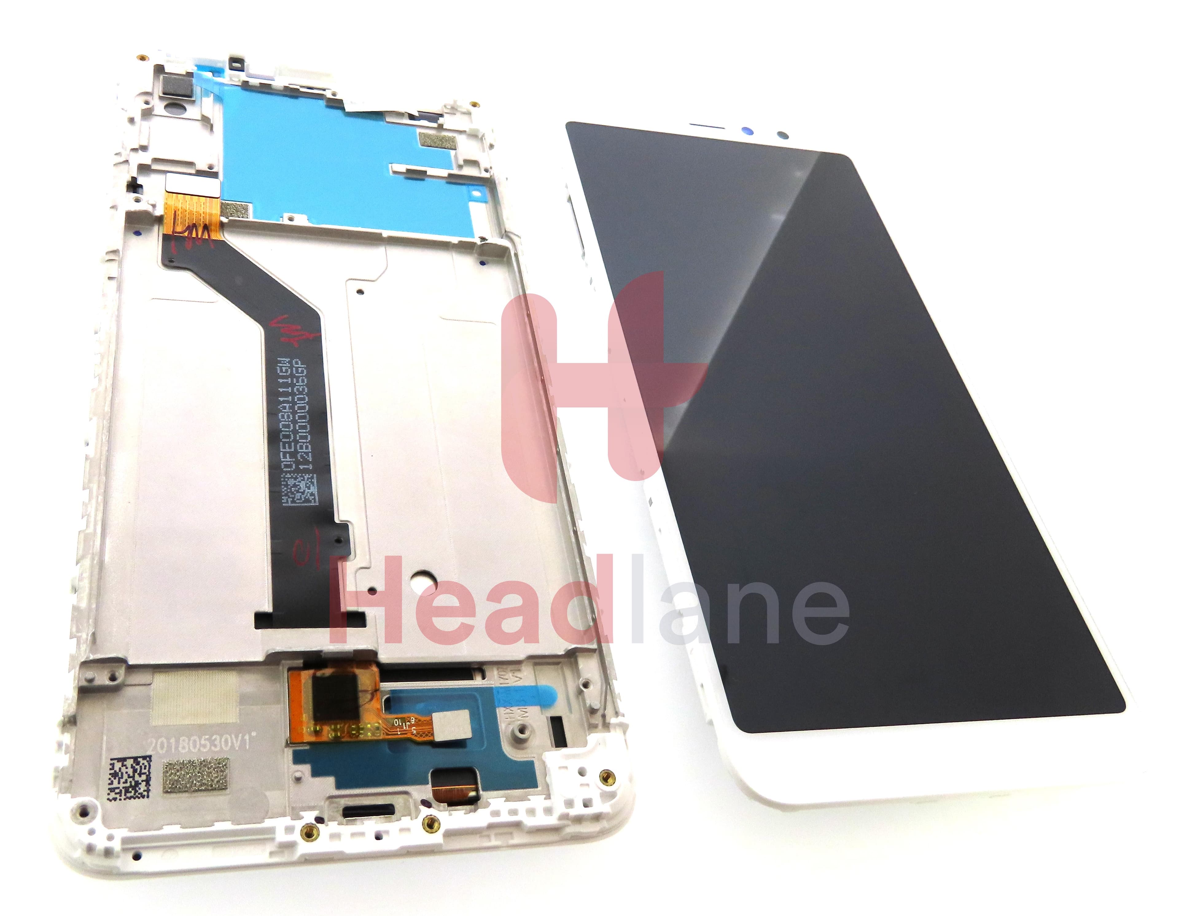 Xiaomi Redmi S2 / Redmi Y2 LCD Display Screen + Touch - White - view 2