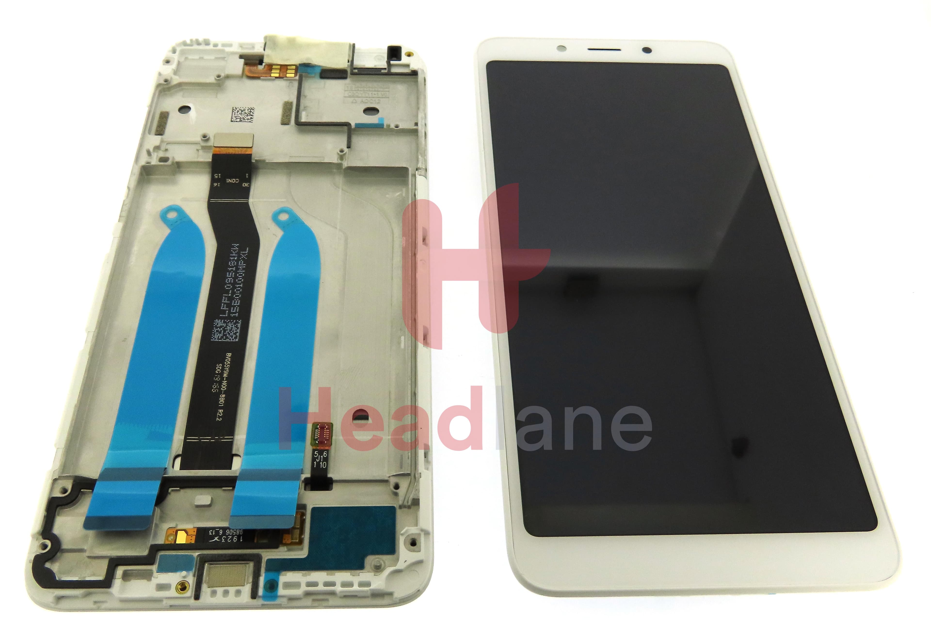 Xiaomi Redmi 6 / Redmi 6A LCD Display / Screen + Touch - White - view 3