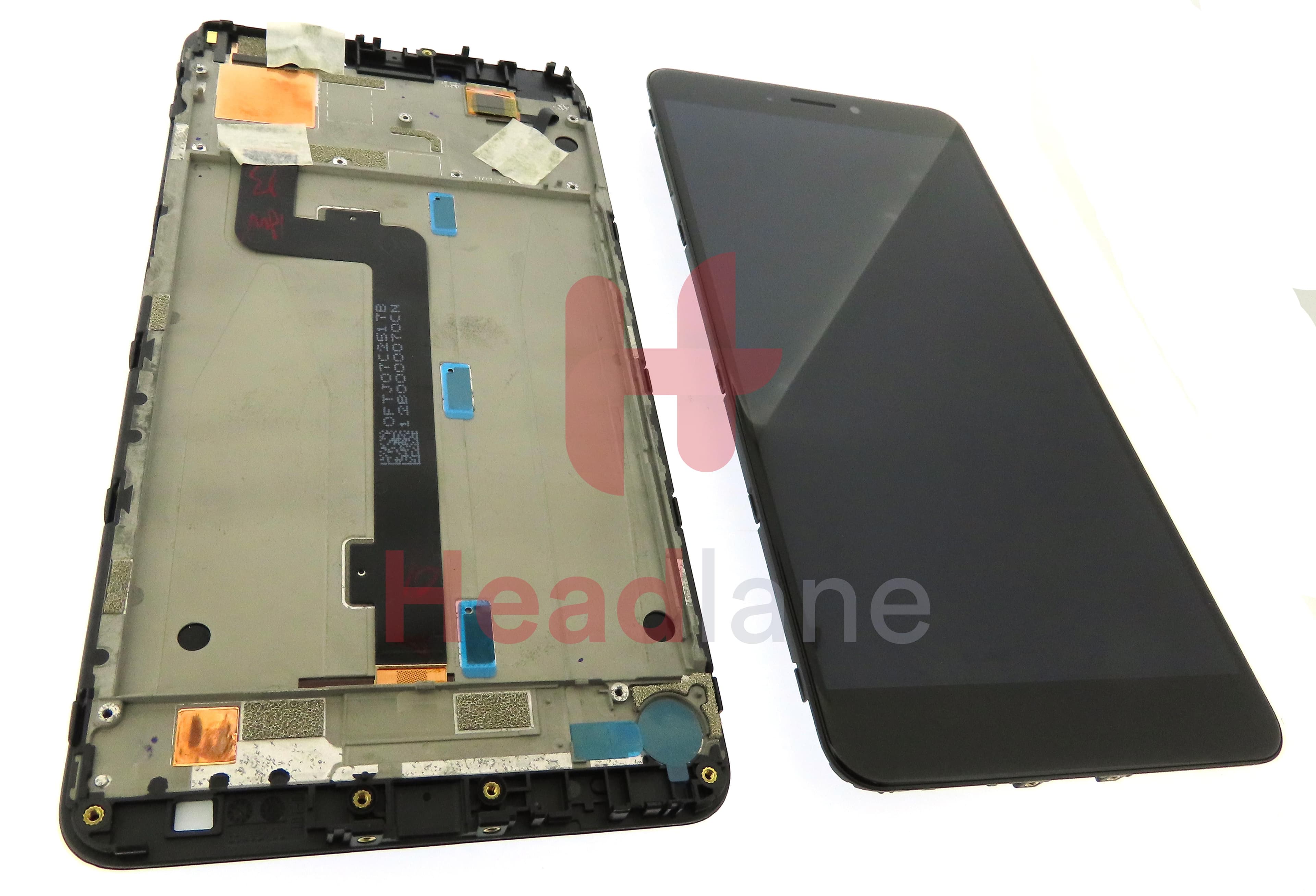 Xiaomi Mi Max 2 LCD Display / Screen + Touch - Black - view 2