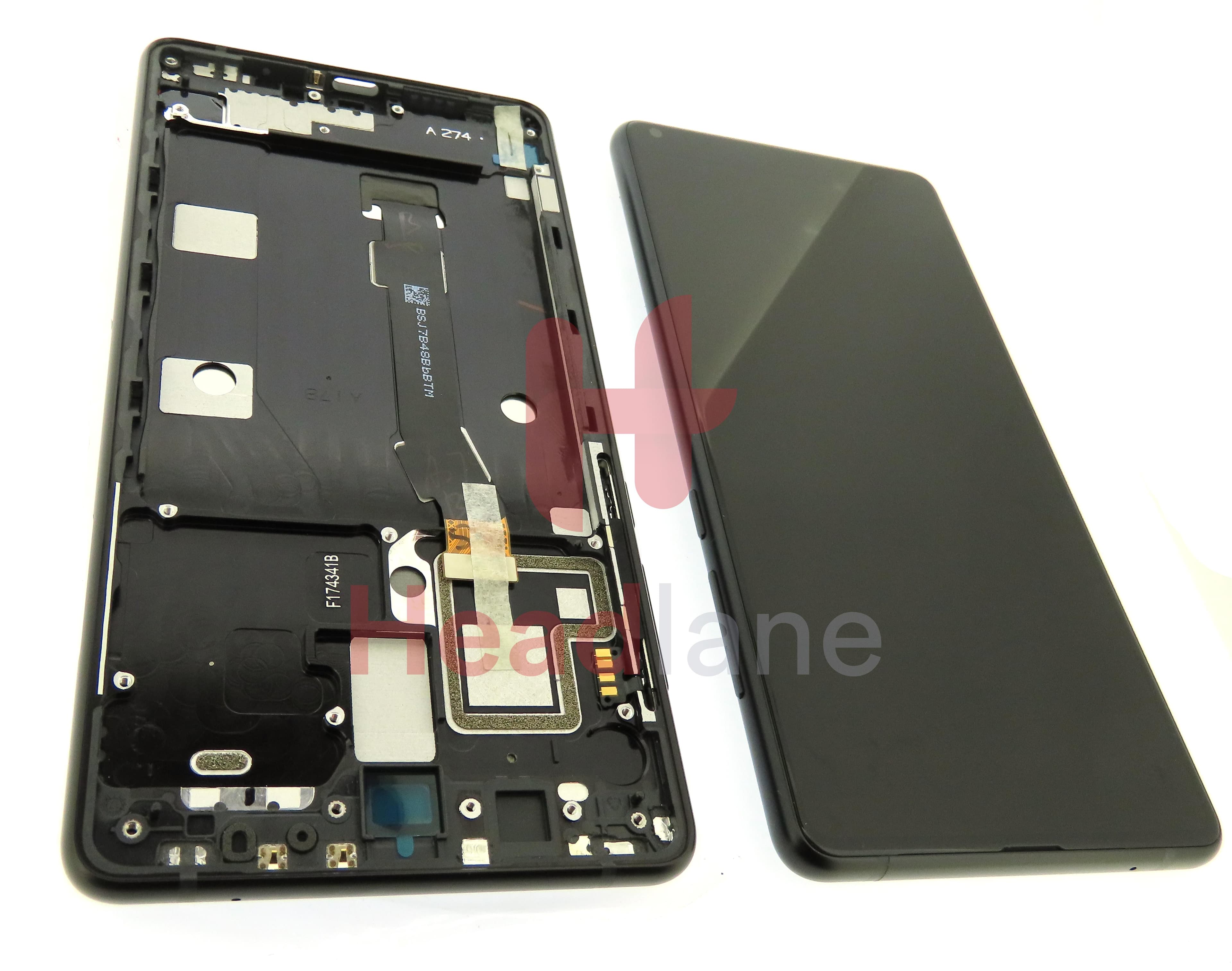 Xiaomi Mi Mix 2 LCD Display / Screen + Touch - Black - view 2