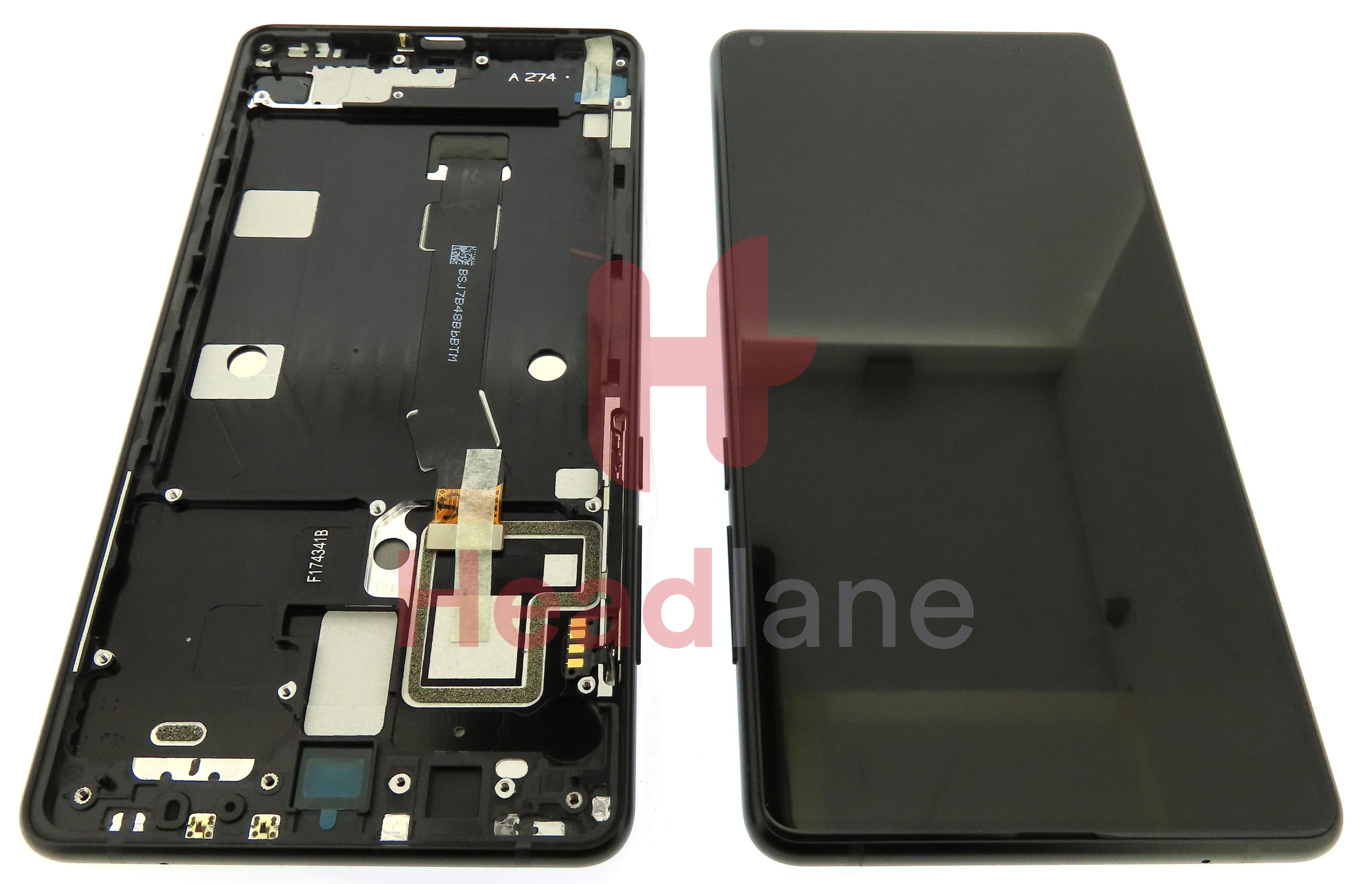 Xiaomi Mi Mix 2 LCD Display / Screen + Touch - Black - view 3