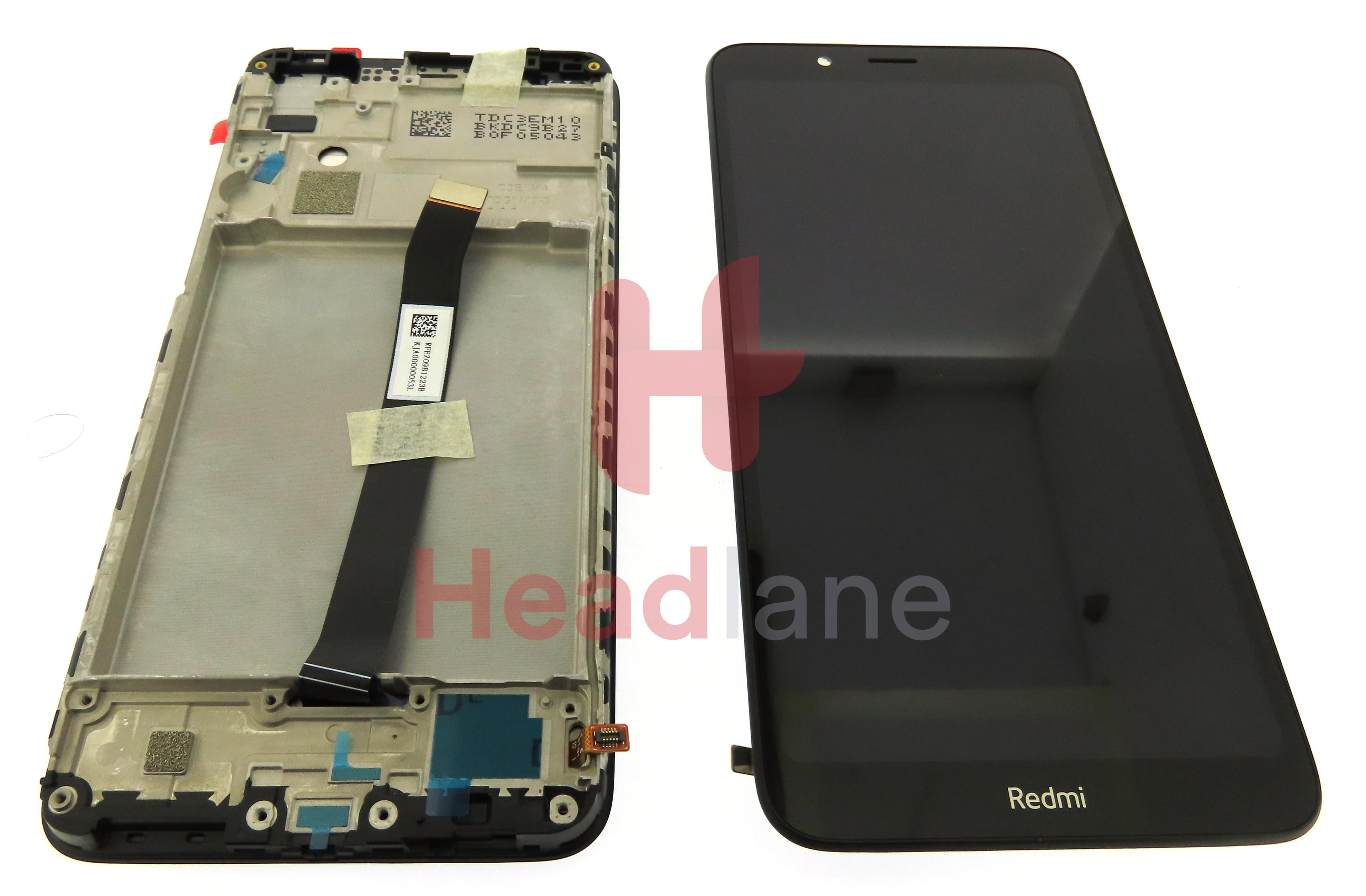 Xiaomi Redmi 7A LCD Display / Screen + Touch - Black - view 3