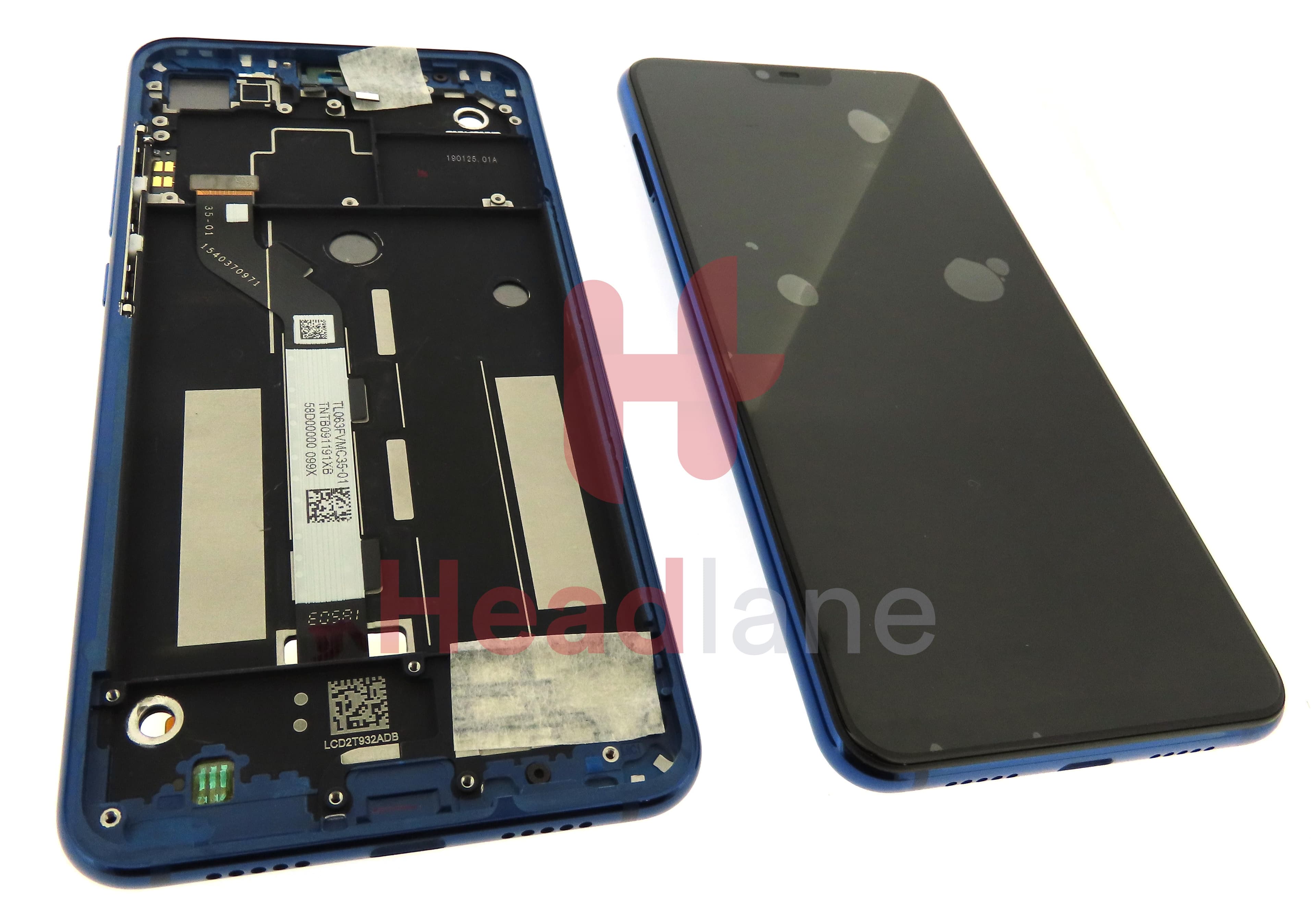 Xiaomi Mi 8 Lite / Mi 8X LCD Display / Screen + Touch - Blue - view 2