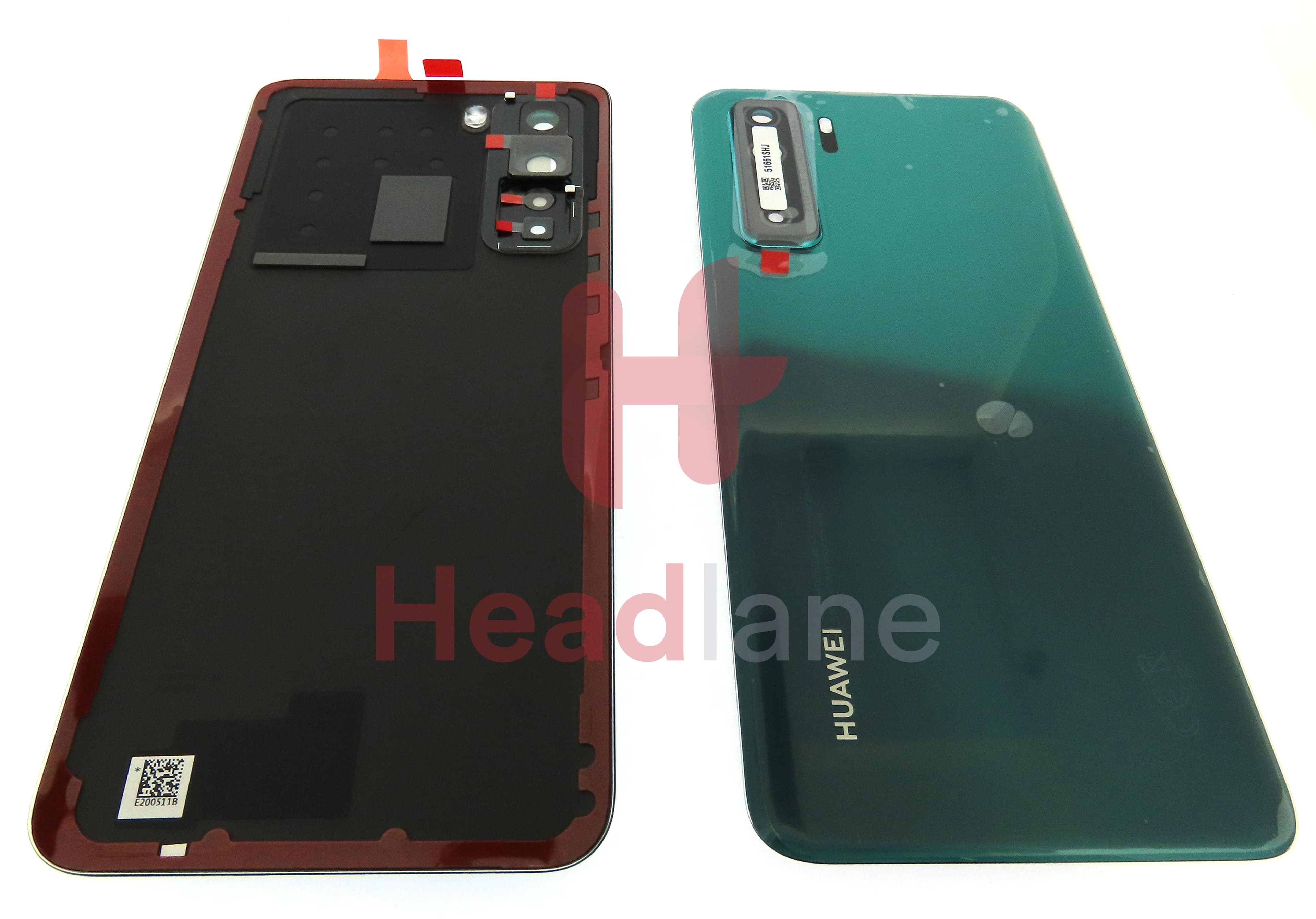 Huawei P40 Lite 5G Back / Battery Cover - Crush Green - view 3
