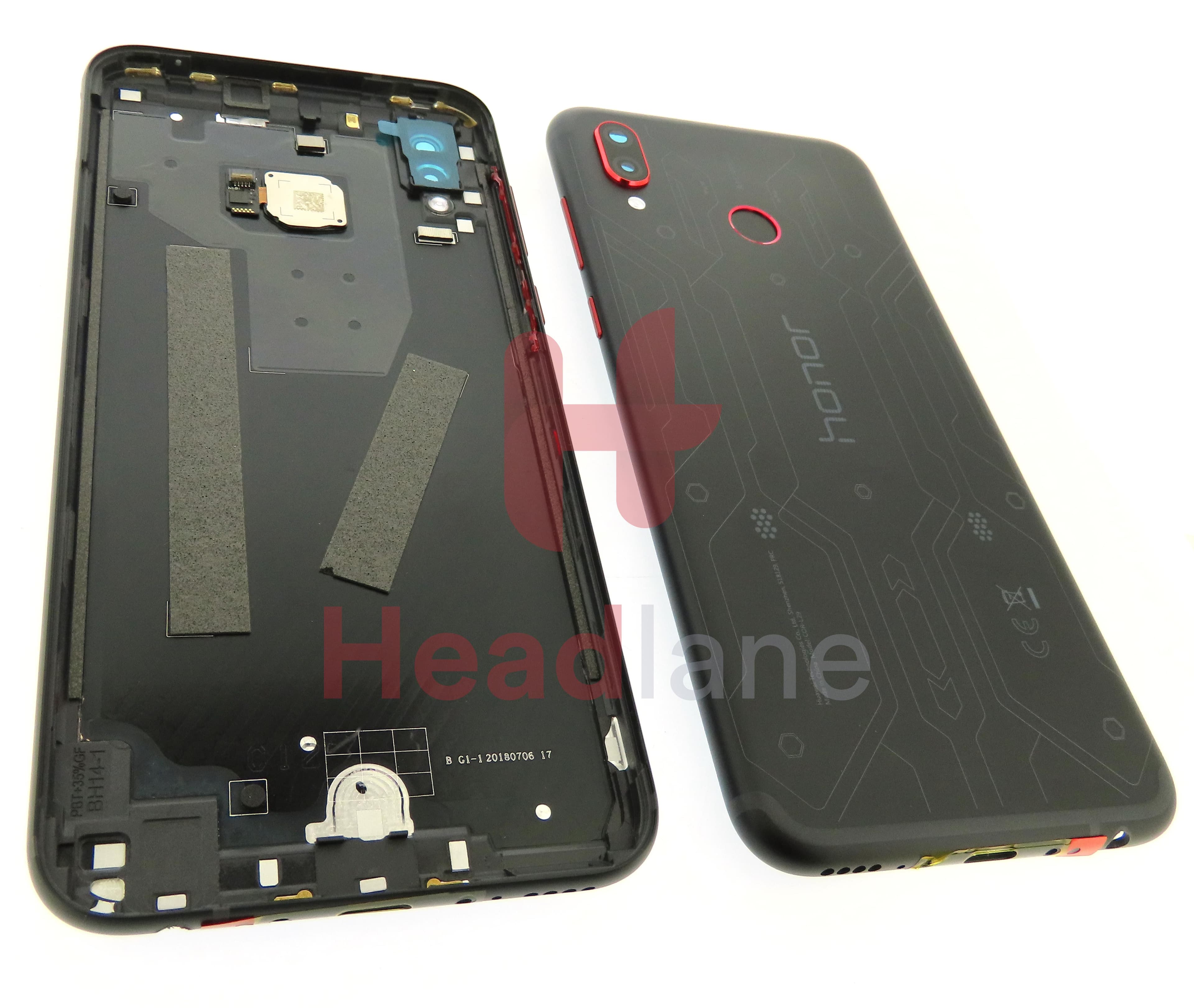 Huawei Honor Play Back / Battery Cover - Player Black - view 2