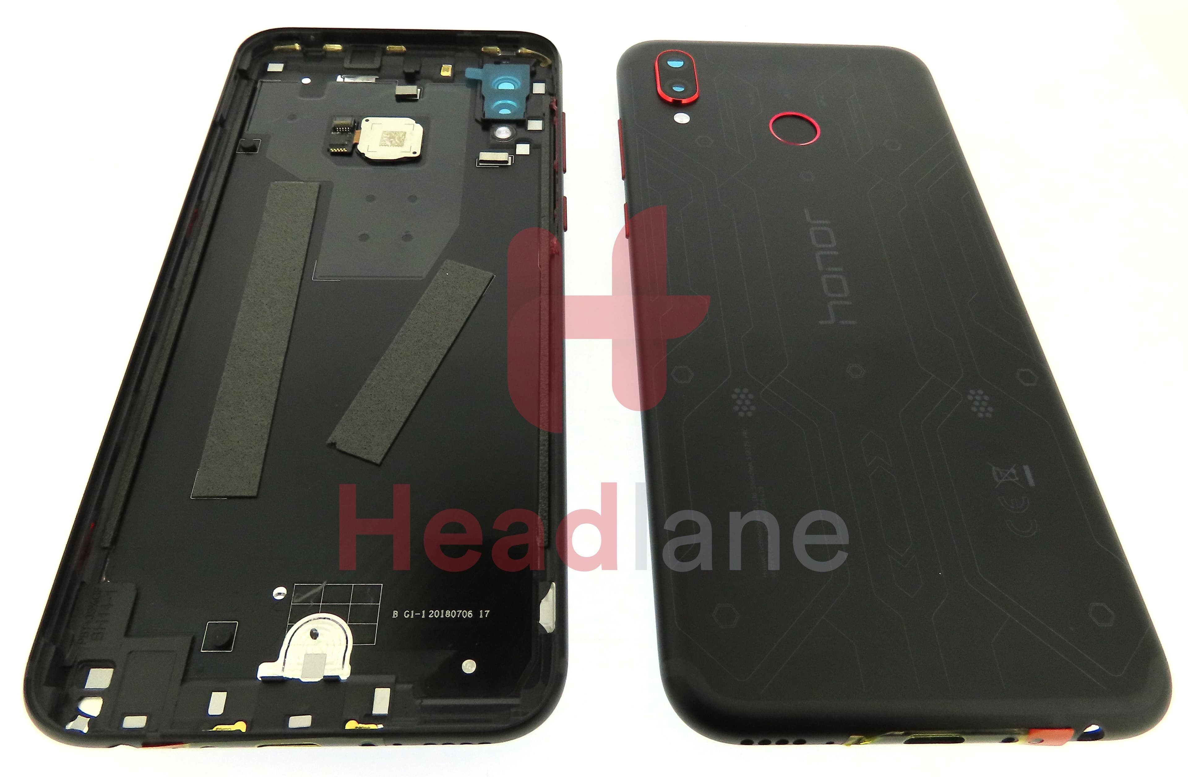 Huawei Honor Play Back / Battery Cover - Player Black - view 3