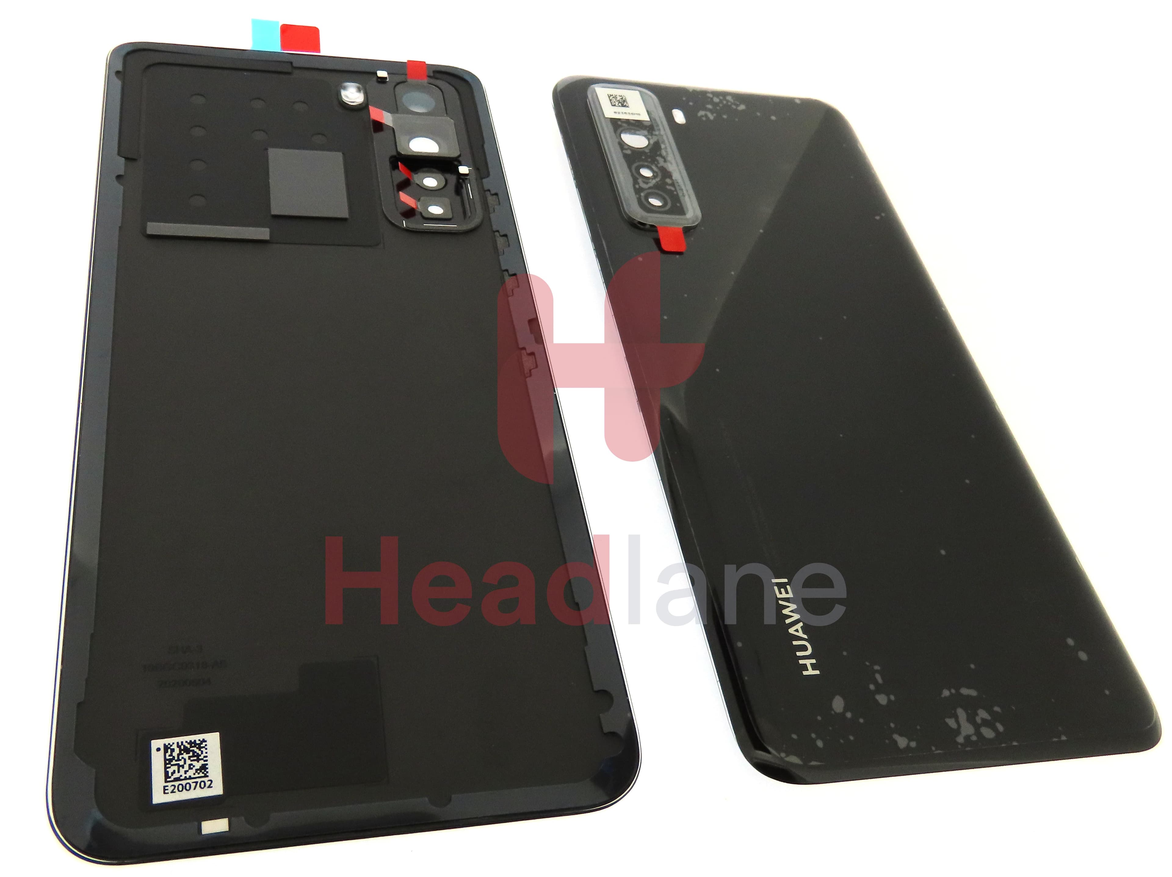 Huawei P40 Lite 5G Back / Battery Cover - Midnight Black - view 2