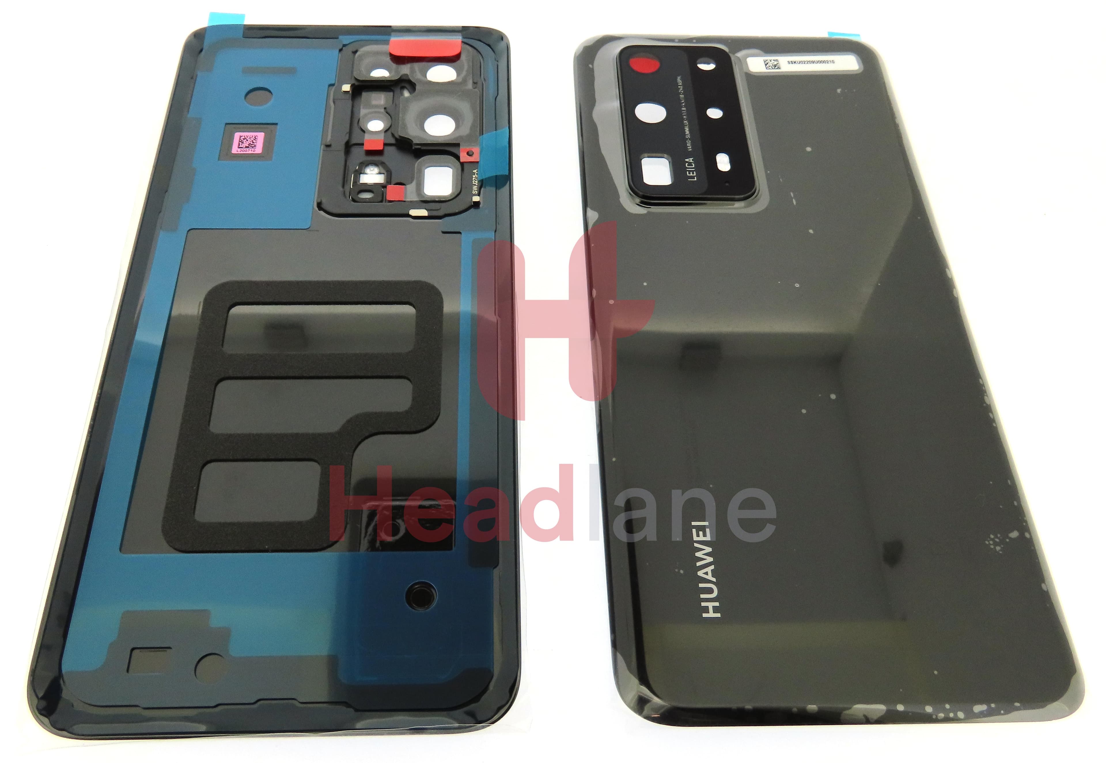 Huawei P40 Pro Plus Back / Battery Cover - Black - view 2